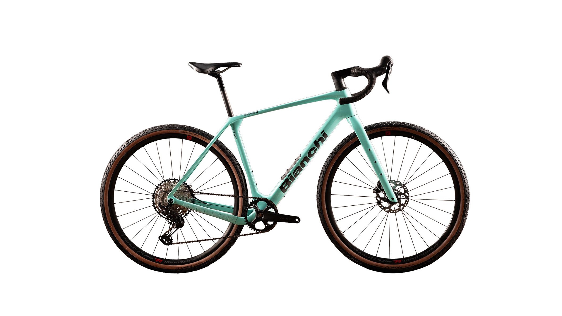 Main image of Bianchi ARCADEX COMP GRX 610/822 DISC 1X12SP Celeste YTB87