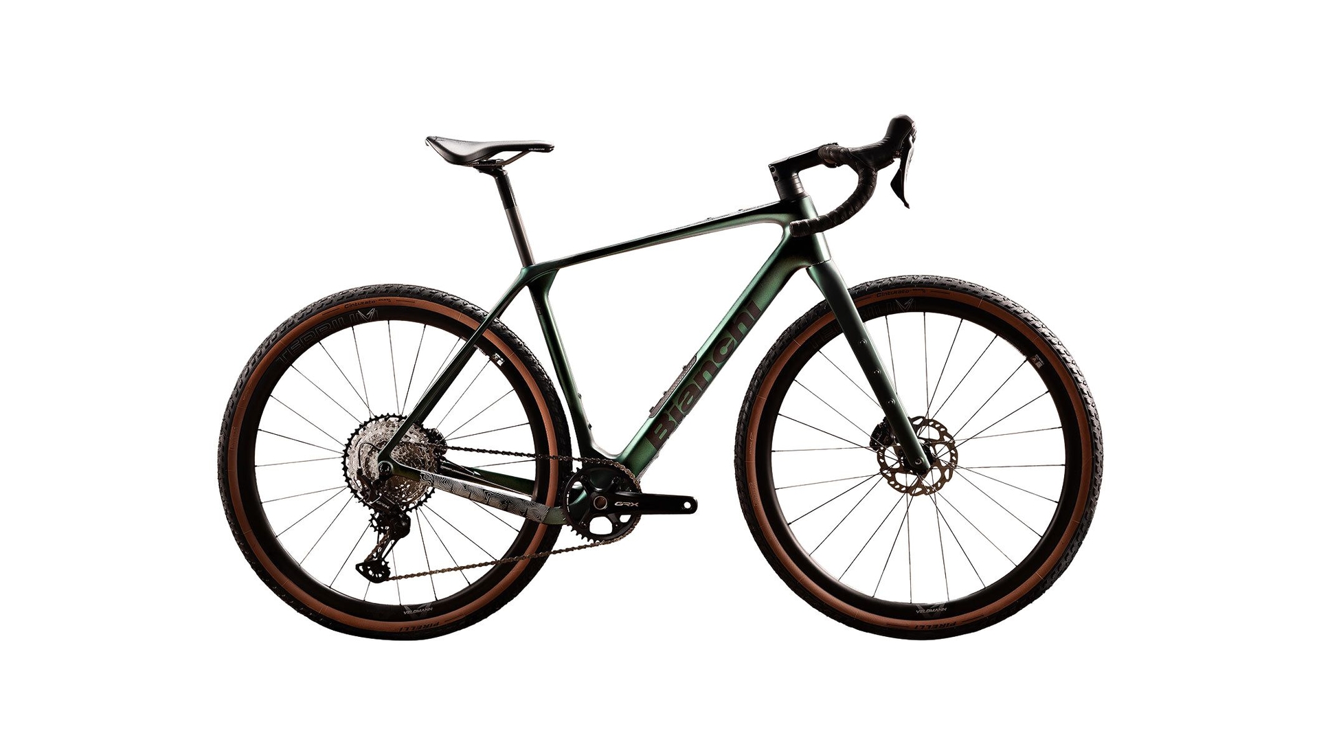 Main image of Bianchi ARCADEX PRO APEX/GX AXS DISC 1X12SP Green YTB82