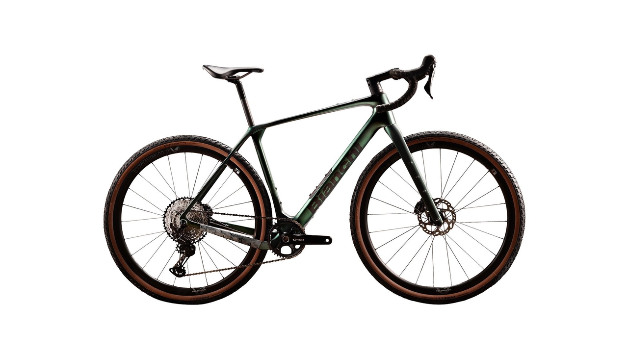 Main image of Bianchi ARCADEX PRO GRX 820/822 DISC 1X12SP Green YTB85