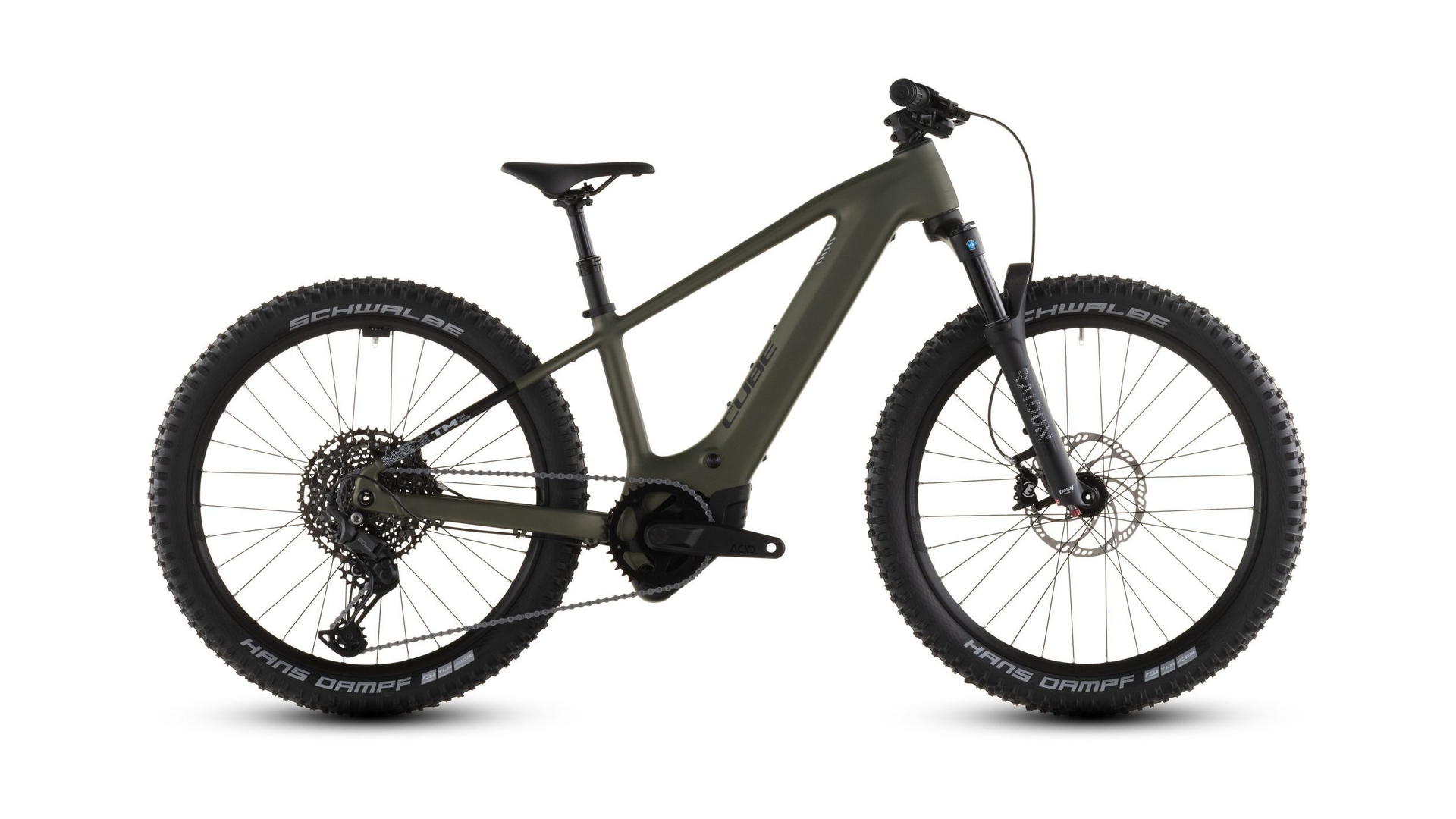 Main image of CUBE CUBE ACID 240 HYBRID ROOKIE SLX 400X REEDGREEN/MATRIX