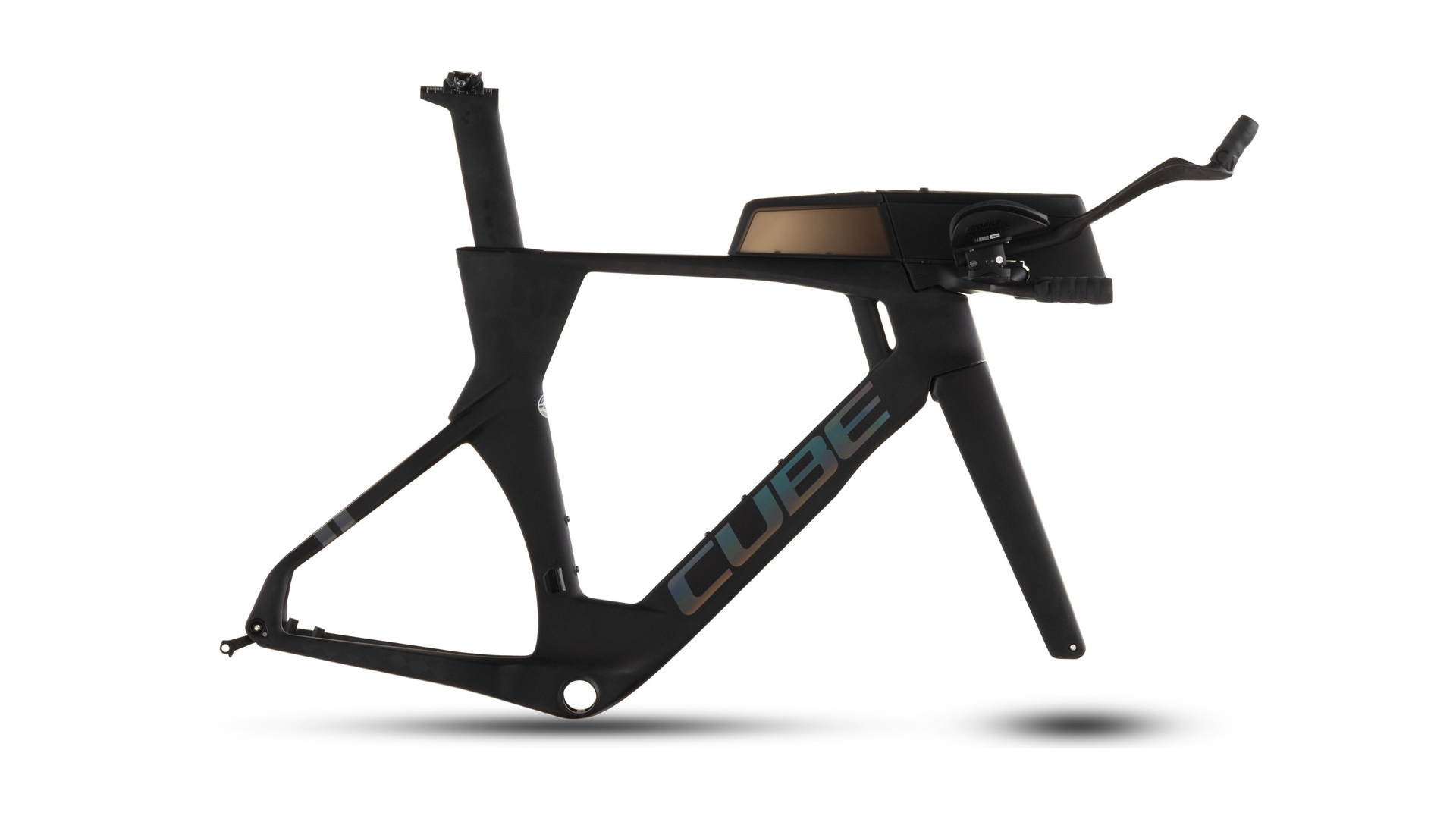 Main image of CUBE CUBE AERIUM C:68X TT FRAMESET CARBON/PRISM