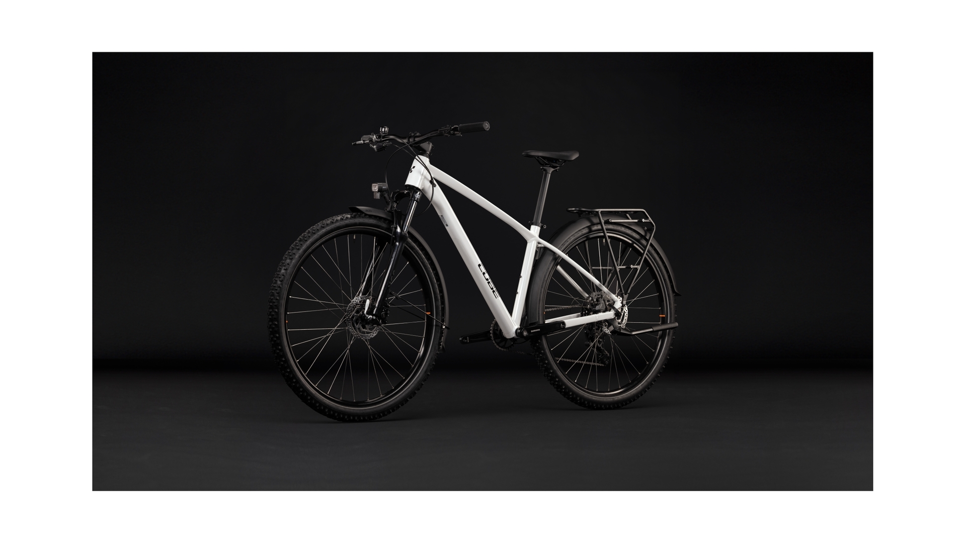 Cube Aim ONE FE metallicwhite´n´black