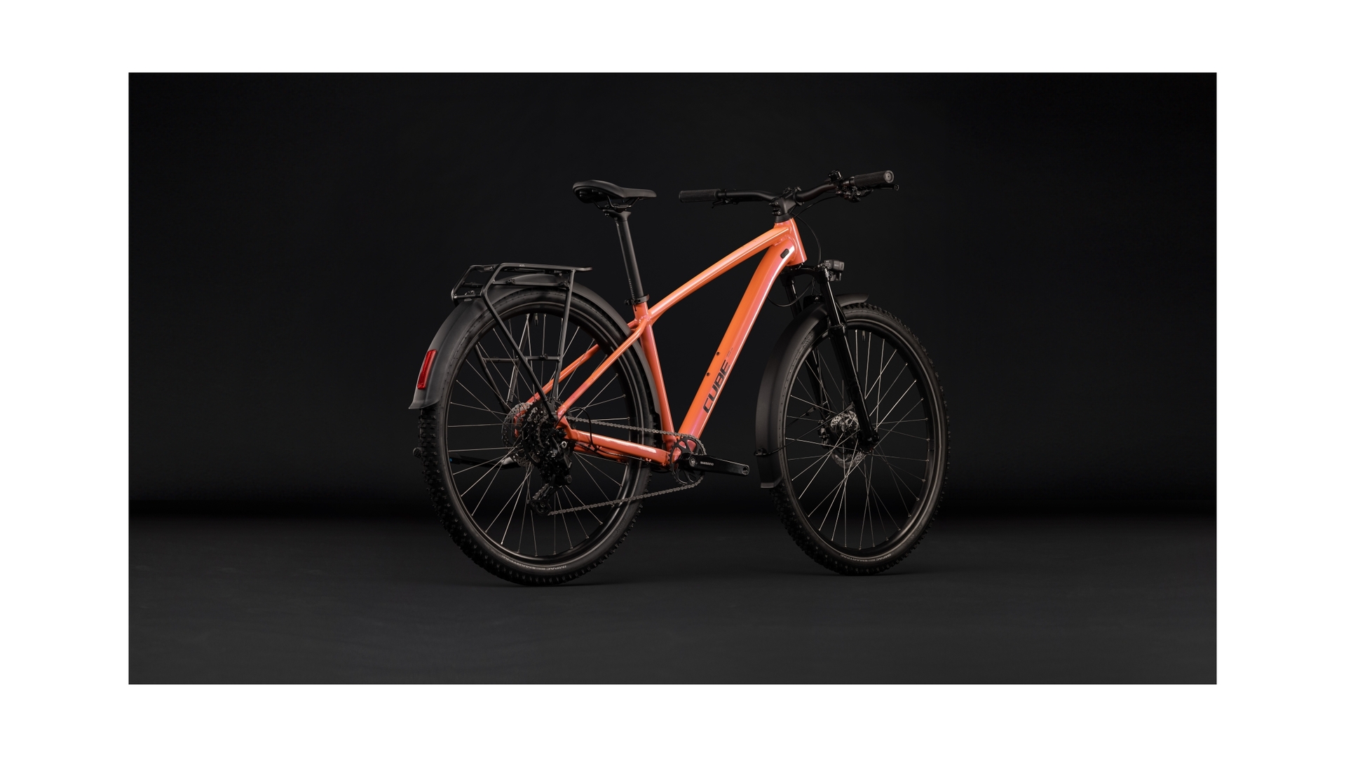 Cube Aim ONE FE salmon´n´black