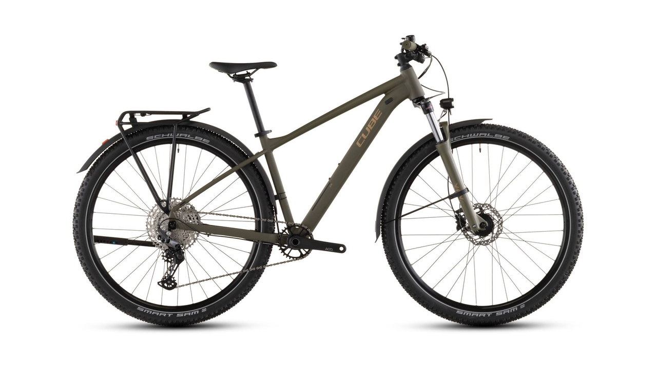 Main image of CUBE CUBE AIM SLX FE DUSTYOLIVE/GOLD