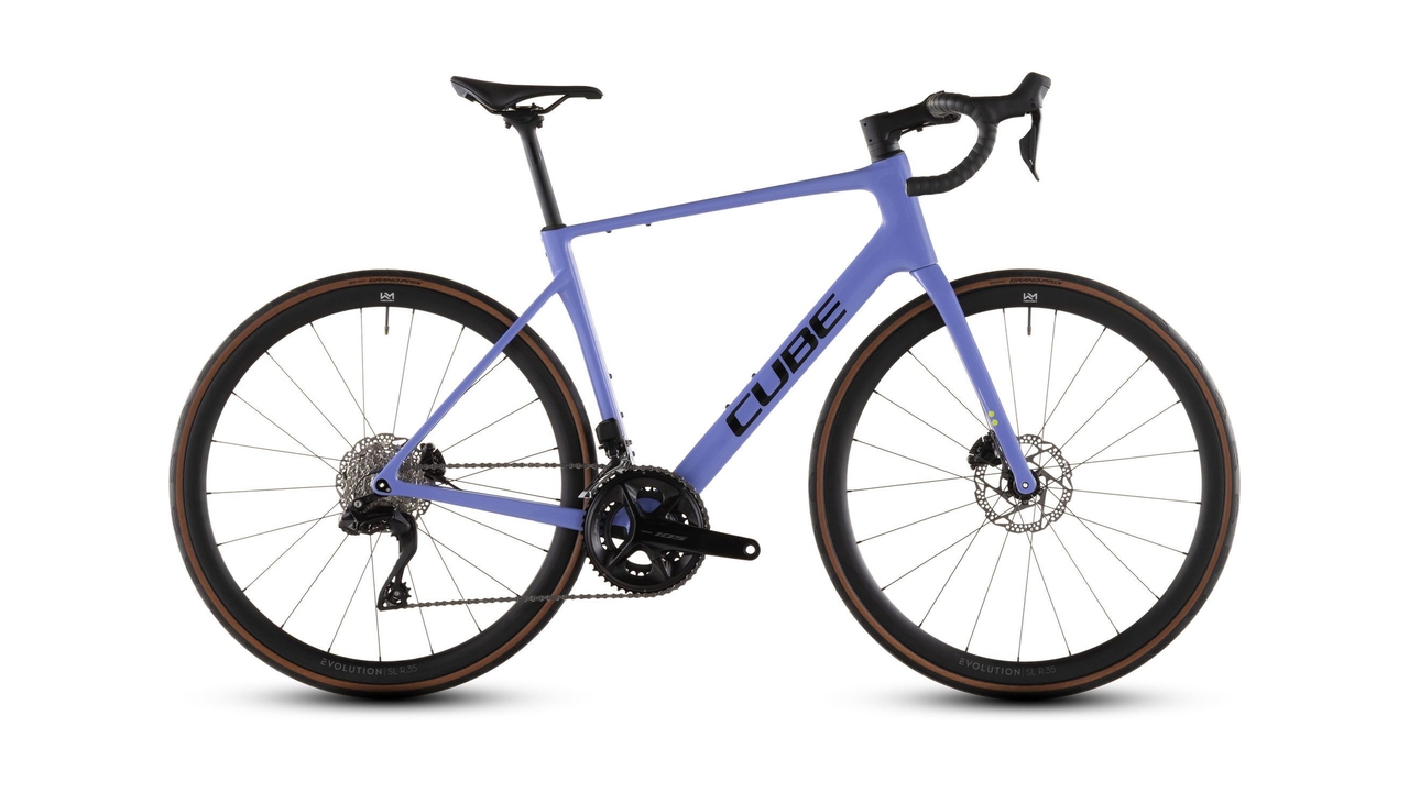 Main image of CUBE CUBE ATTAIN C:62 SLX LUCIDLILAC/BLACK