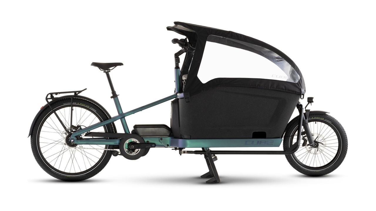 Main image of CUBE CUBE CARGO HYBRID COMFORT PRO FAMILY 800 SMARAGDGREY/REFLEX