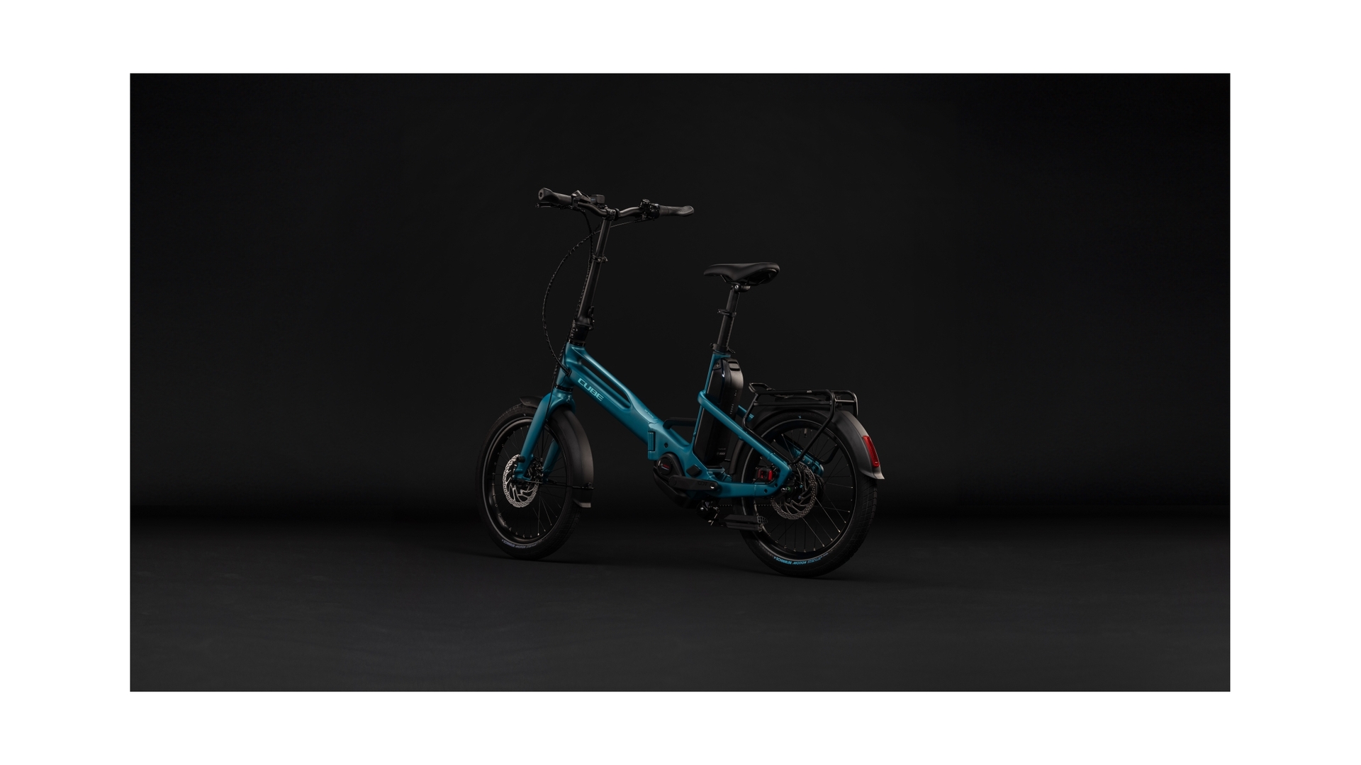 Cube Fold Hybrid Deluxe 540 metallicpetrol´n´sea