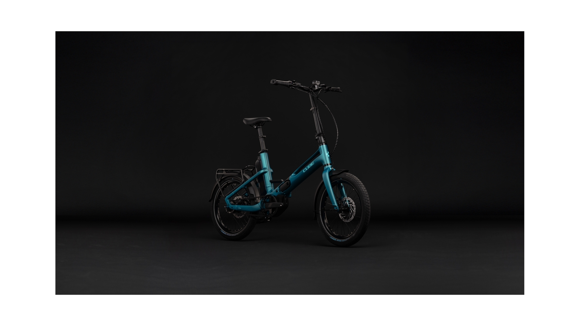 Cube Fold Hybrid Deluxe 540 metallicpetrol´n´sea