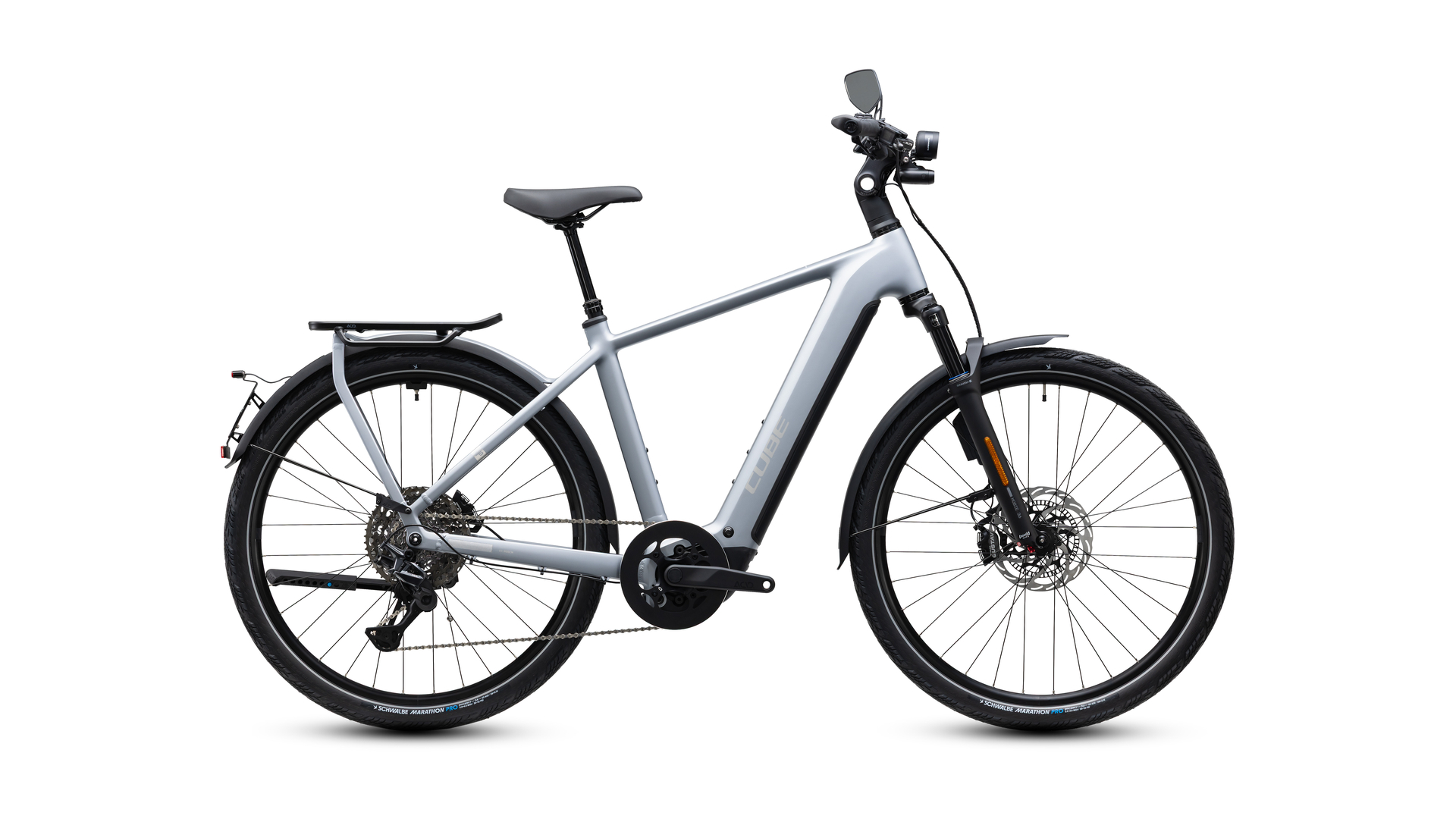 Cube Kathmandu Hybrid 45 800 slategrey´n´chrome