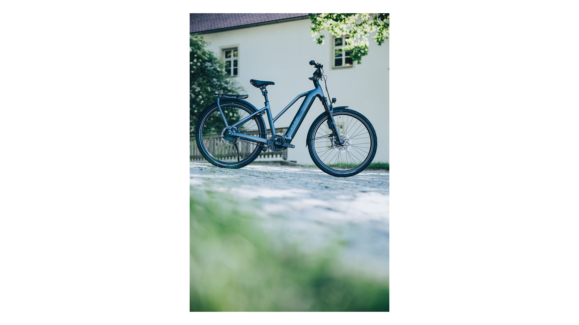 Cube Kathmandu Hybrid Deluxe SLX 800 mineralblue´n´blue