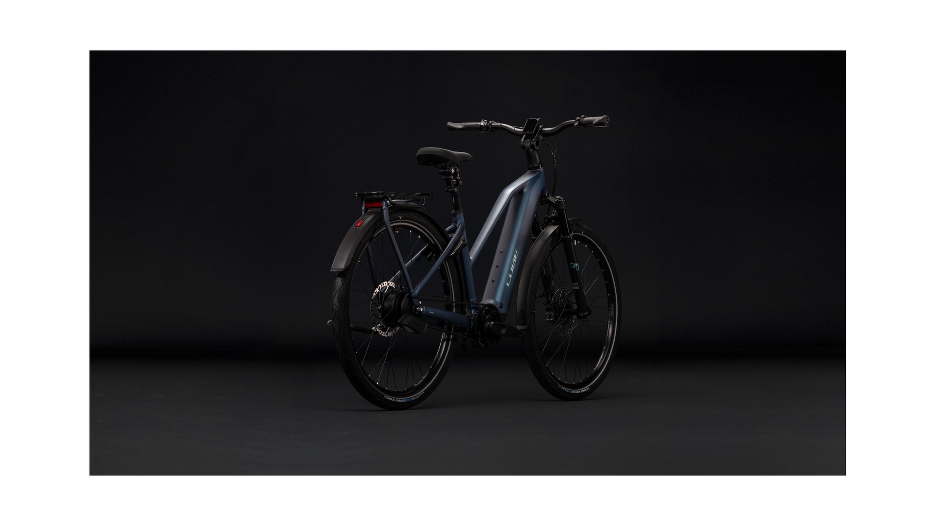 Cube Kathmandu Hybrid Deluxe SLX 800 mineralblue´n´blue
