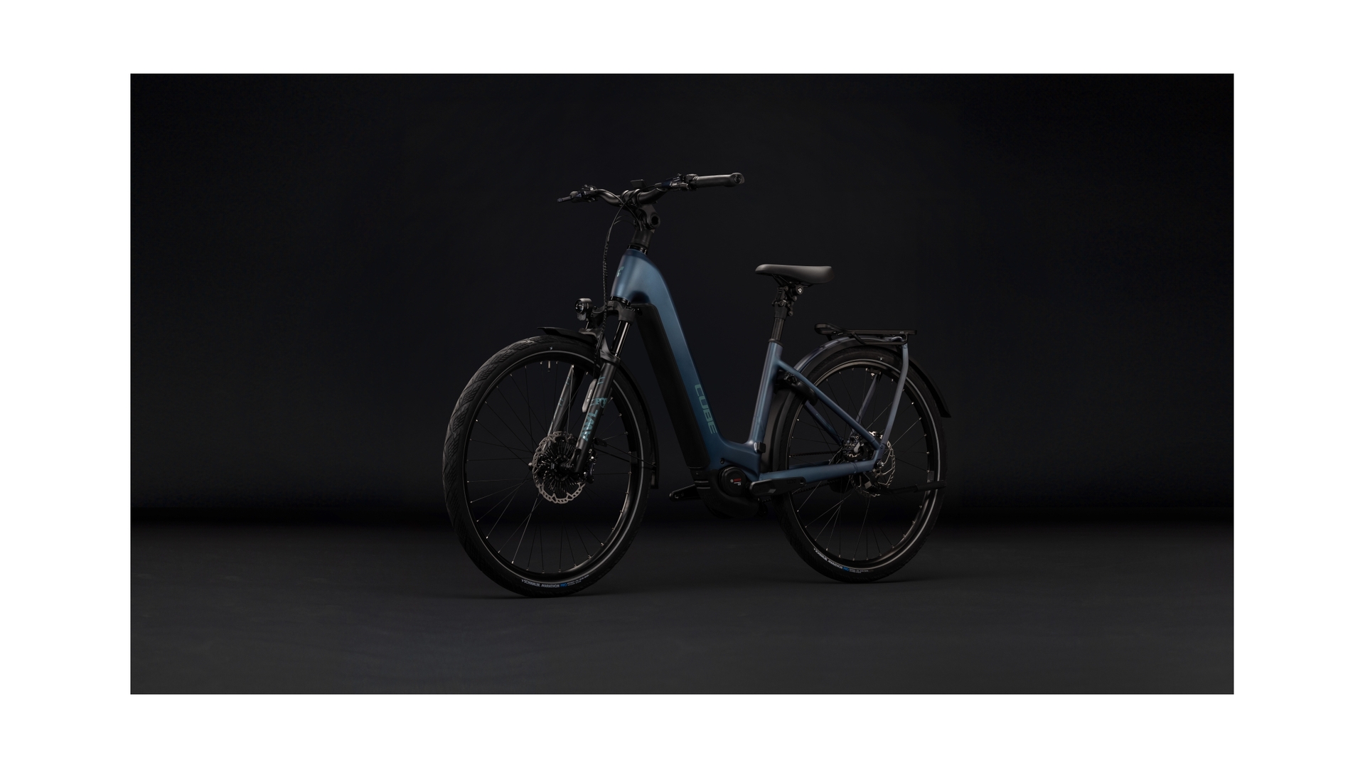 Cube Kathmandu Hybrid Deluxe SLX 800 mineralblue´n´blue