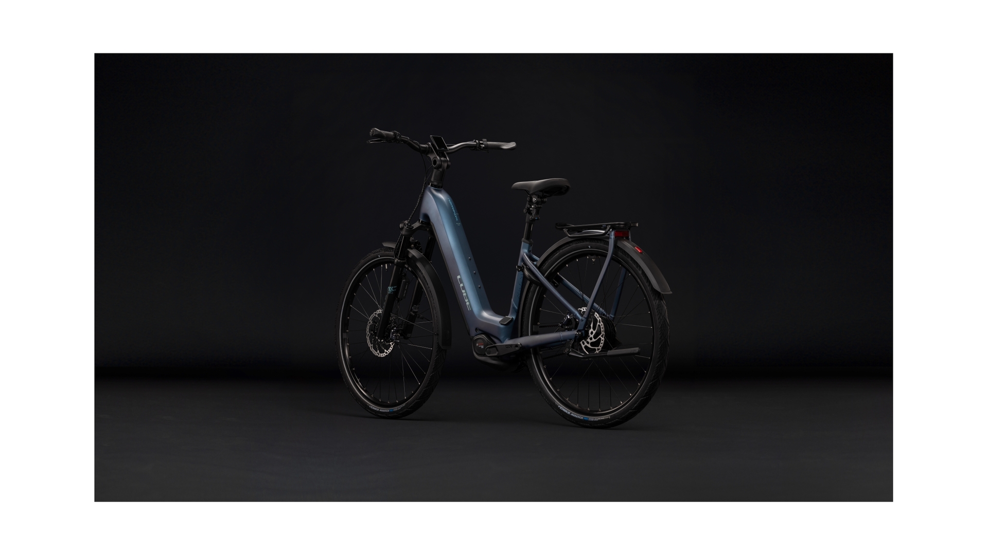 Cube Kathmandu Hybrid Deluxe SLX 800 mineralblue´n´blue