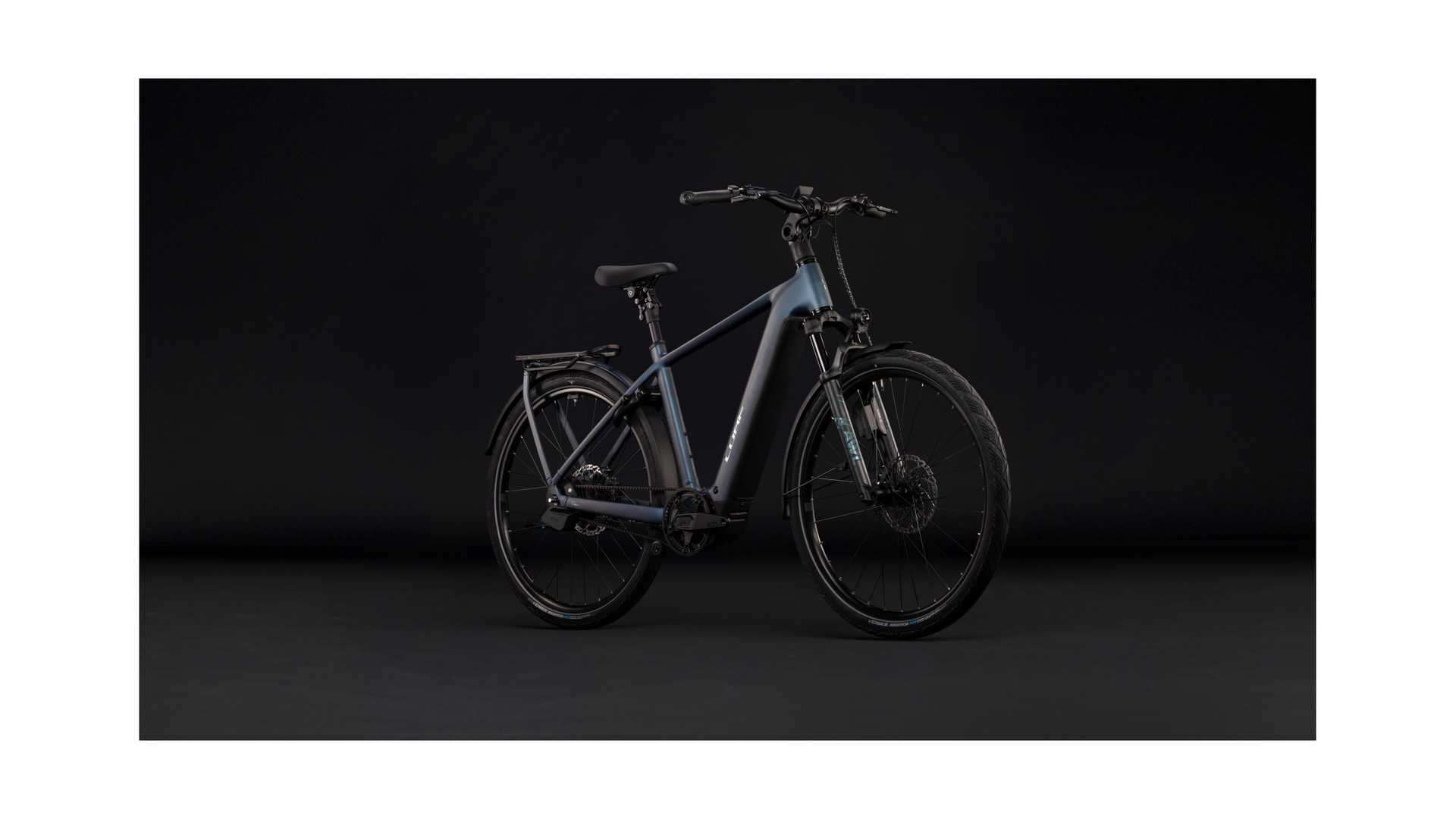Cube Kathmandu Hybrid Deluxe SLX 800 mineralblue´n´blue