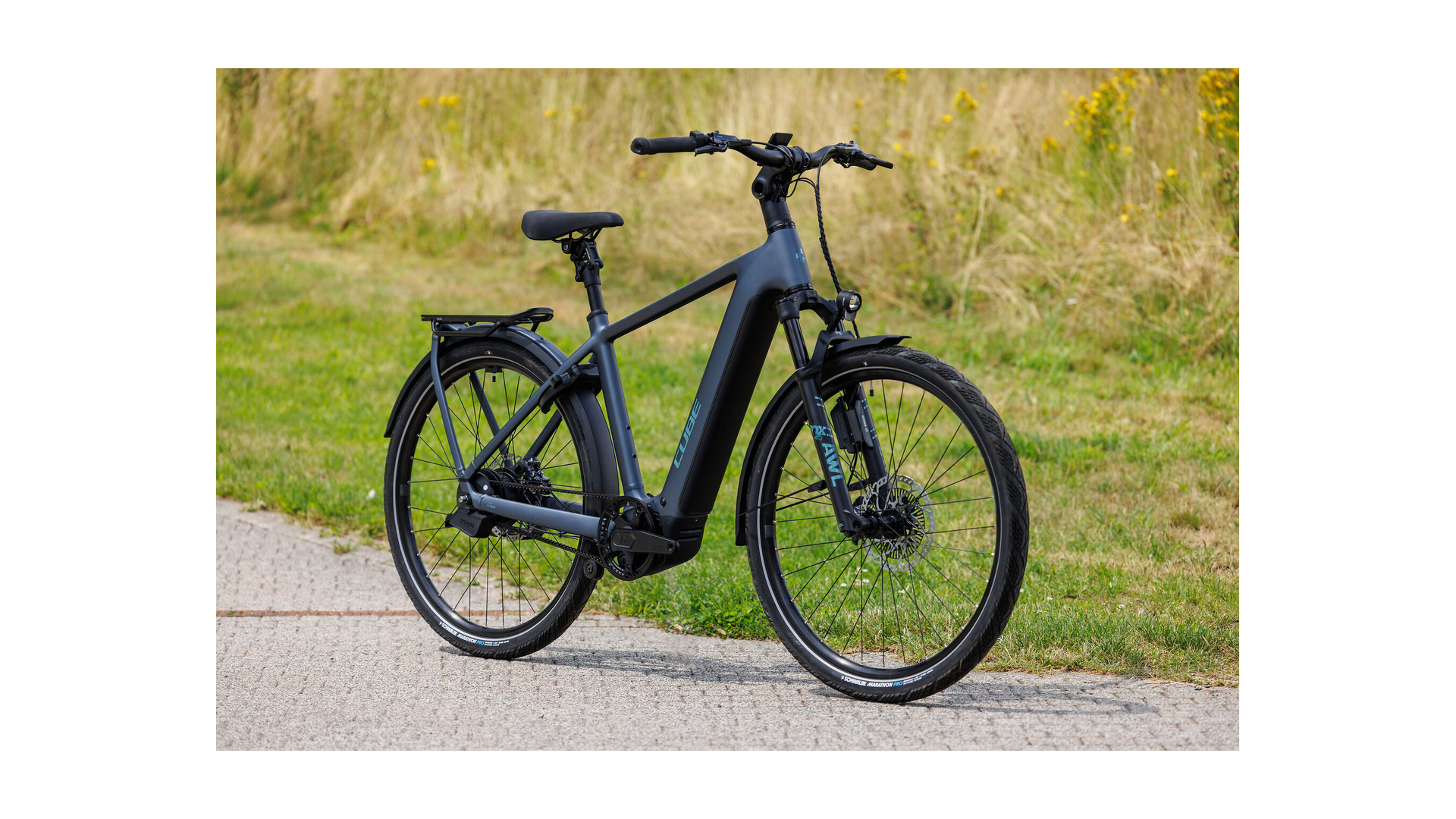 Cube Kathmandu Hybrid Deluxe SLX 800 mineralblue´n´blue