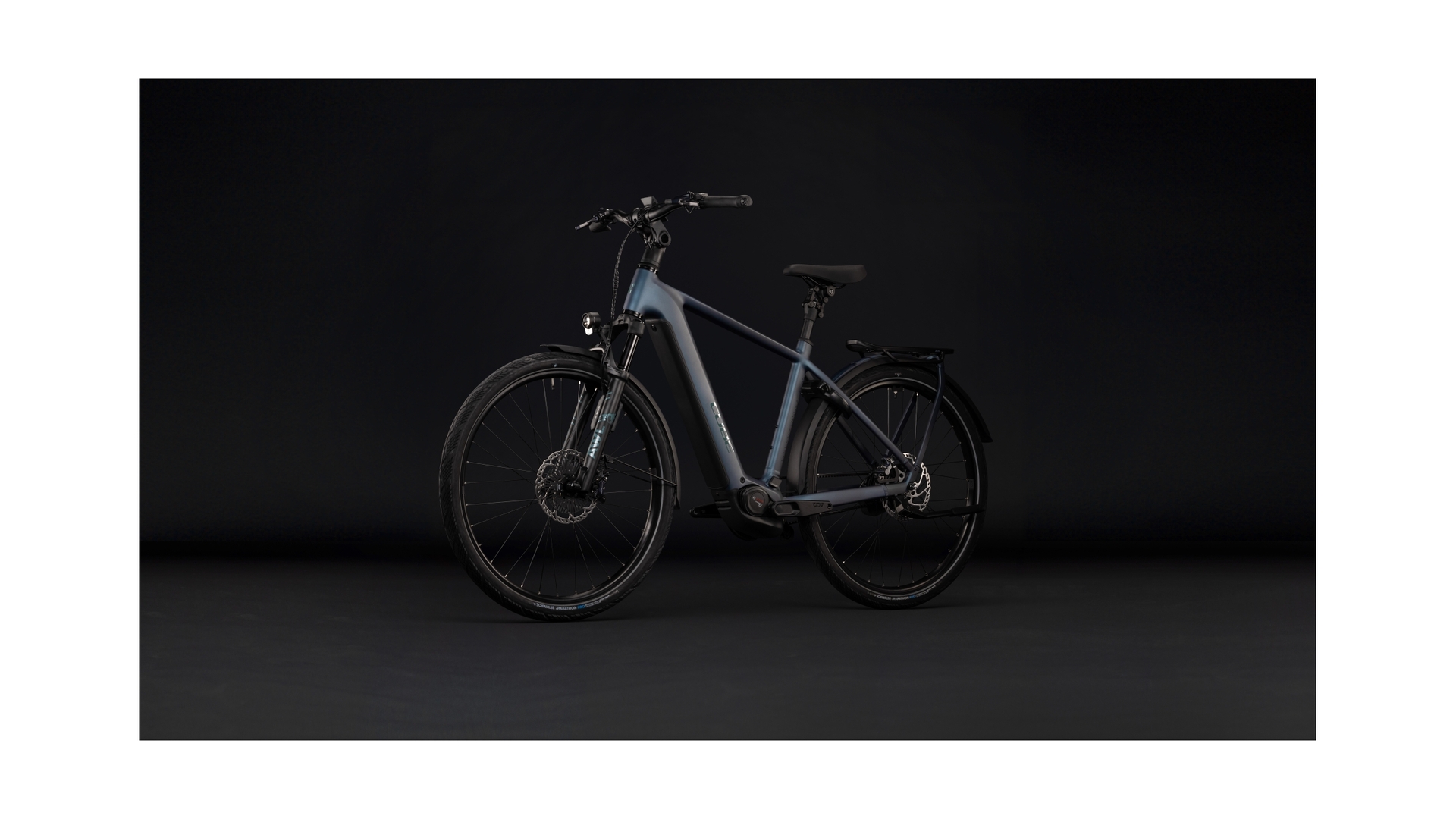Cube Kathmandu Hybrid Deluxe SLX 800 mineralblue´n´blue