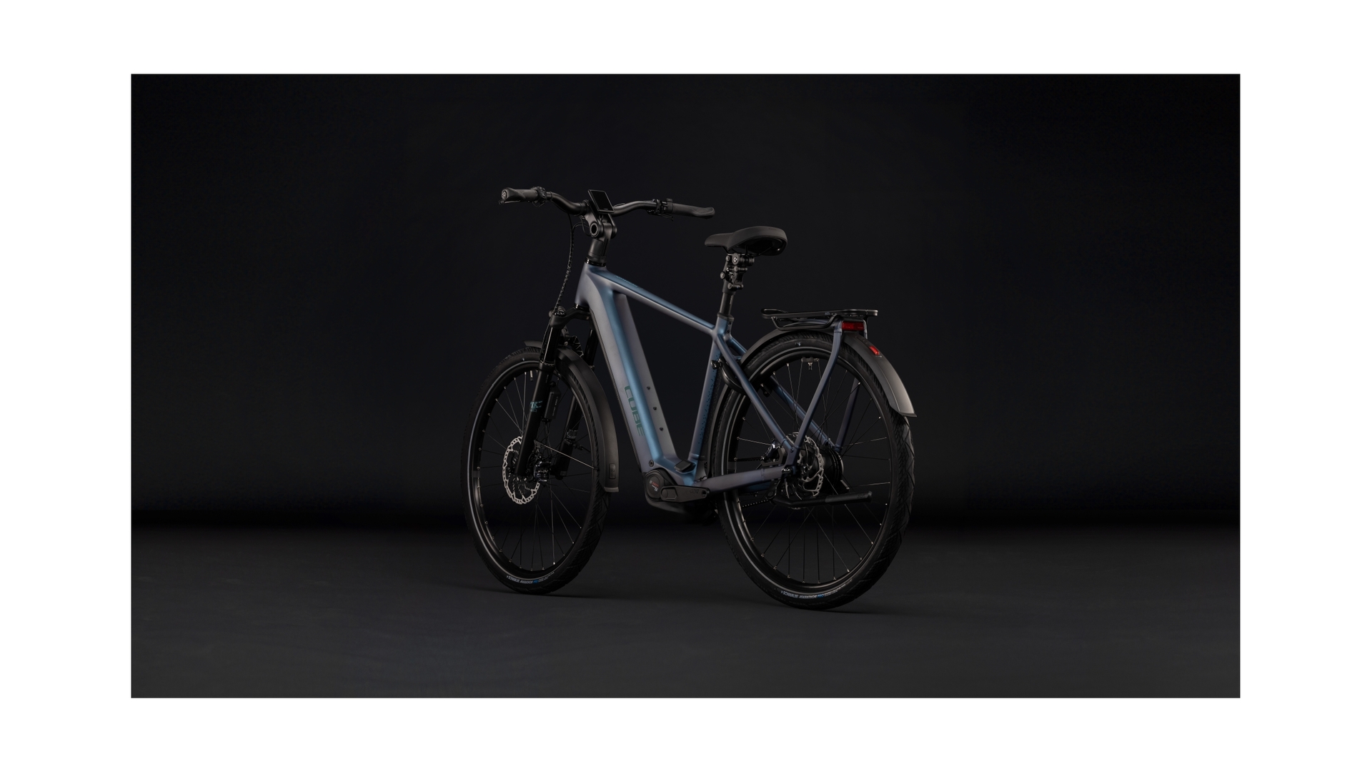 Cube Kathmandu Hybrid Deluxe SLX 800 mineralblue´n´blue