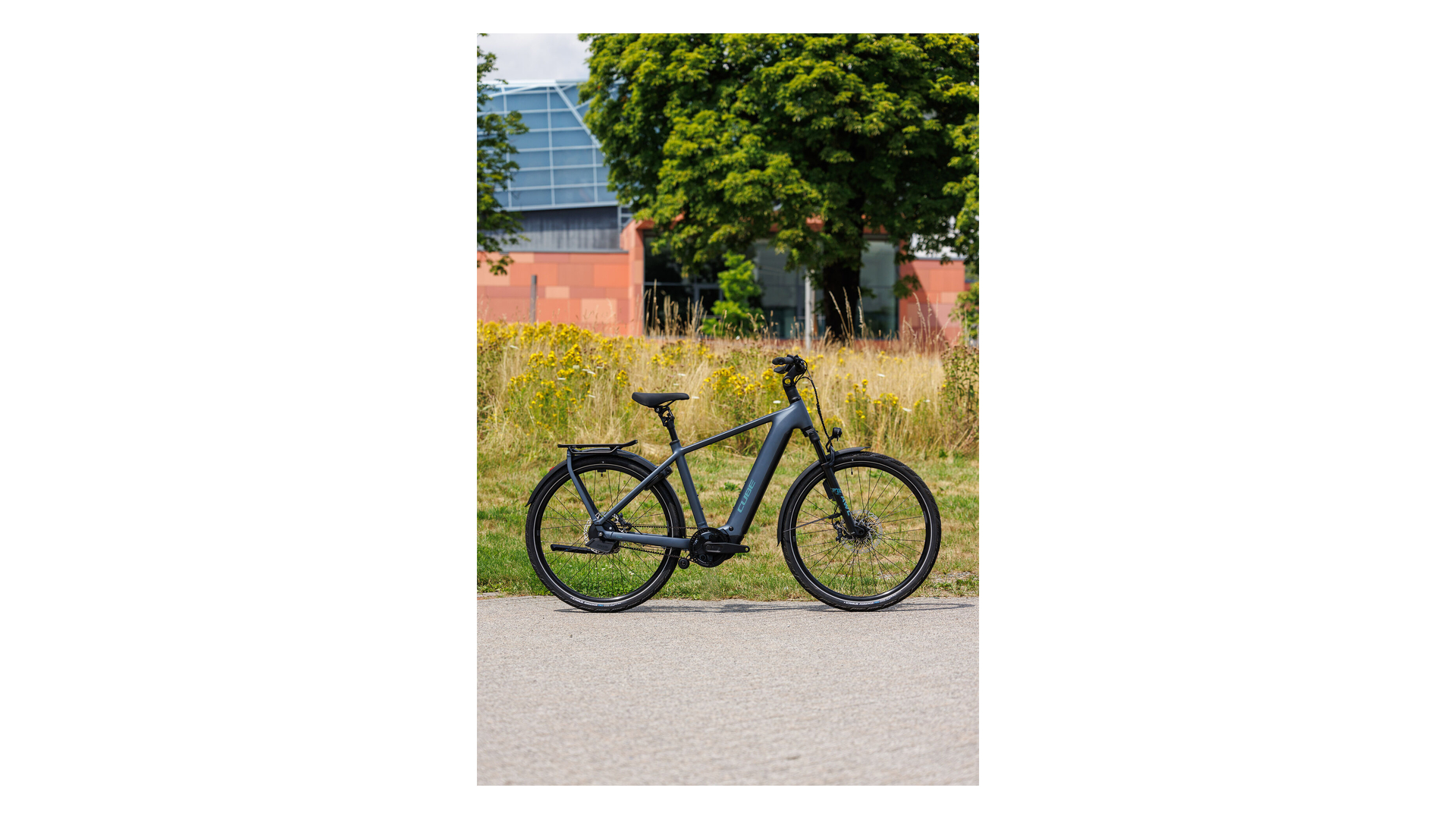Cube Kathmandu Hybrid Deluxe SLX 800 mineralblue´n´blue