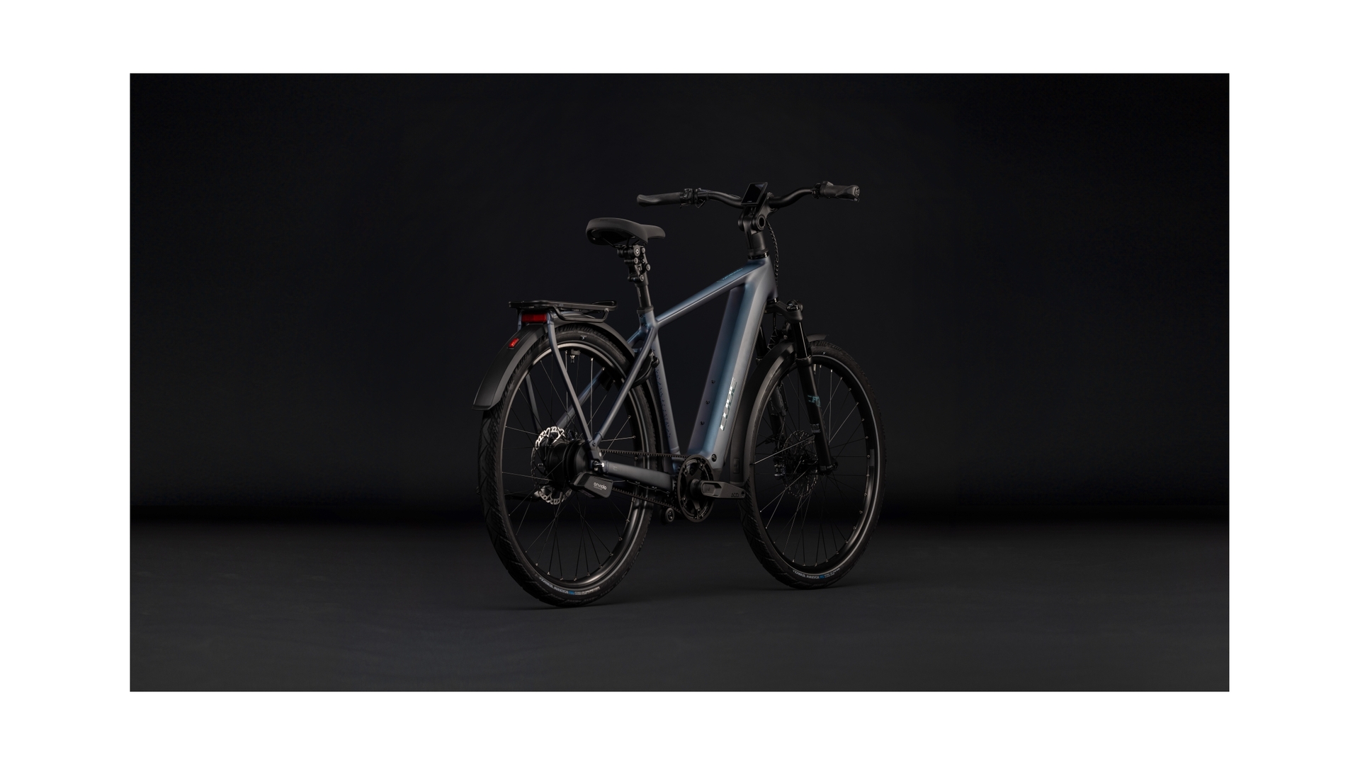 Cube Kathmandu Hybrid Deluxe SLX 800 mineralblue´n´blue