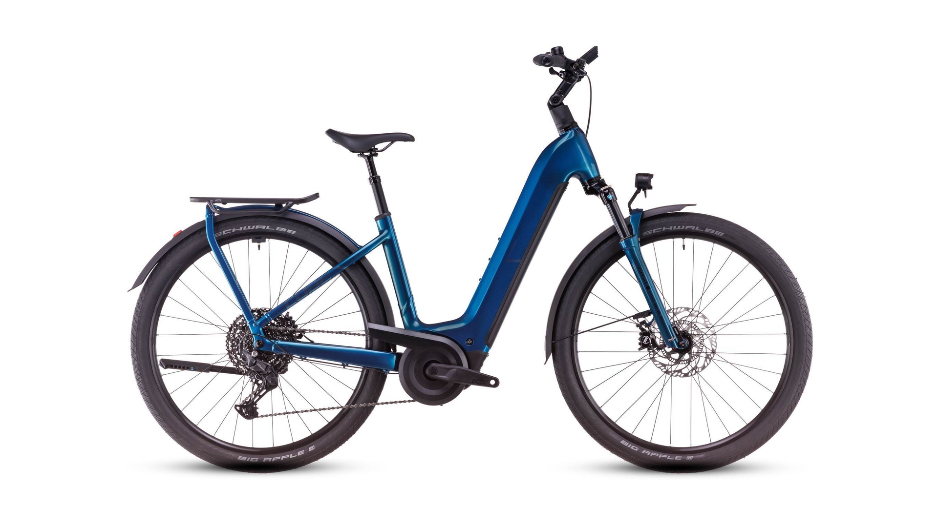 Main image of CUBE CUBE KATHMANDU HYBRID EX 800 ELECTRICBLUE/CHROME 2025
