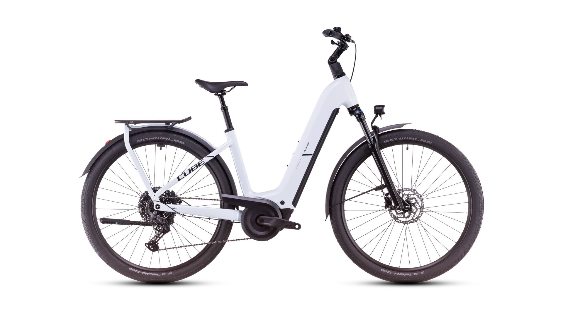 Main image of CUBE CUBE KATHMANDU HYBRID ONE 800 POLARWHITE/BLACK 2025