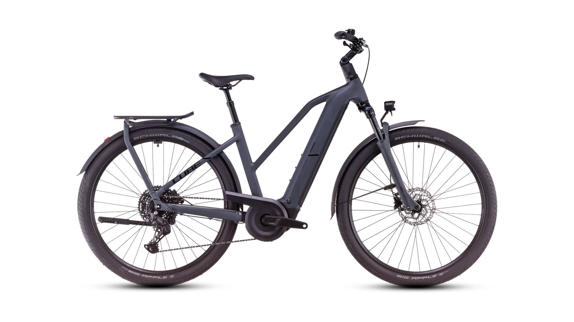 Main image of CUBE CUBE KATHMANDU HYBRID ONE 800 SHADOWGREY/BLACK 2025