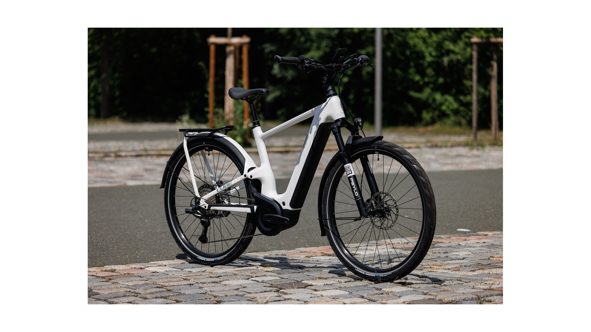 Cube Kathmandu Hybrid ONE11 HPC SLX 800 metallicwhite´n´prizm