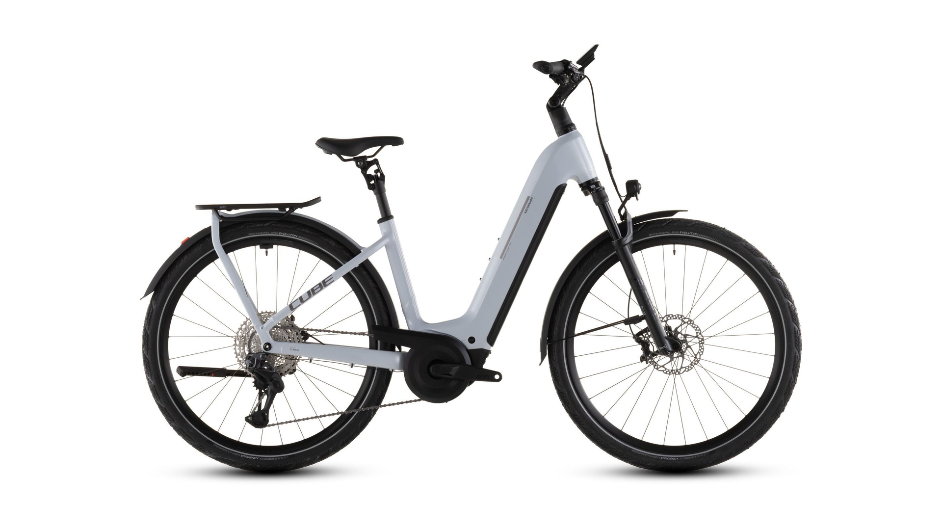 Main image of CUBE CUBE KATHMANDU HYBRID SLX 800 FOGGREY/GREY