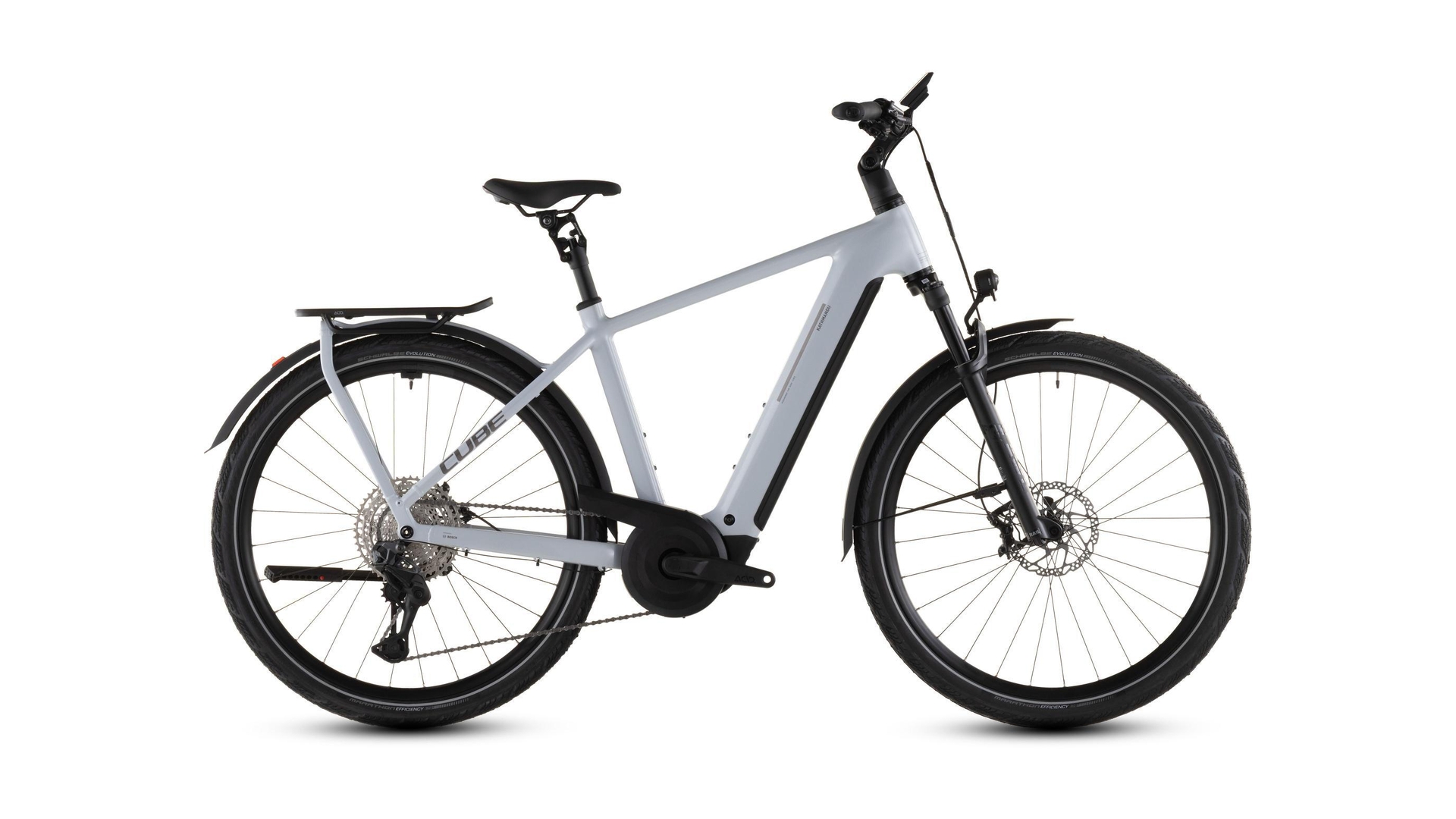 Main image of CUBE CUBE KATHMANDU HYBRID SLX 800 FOGGREY/GREY