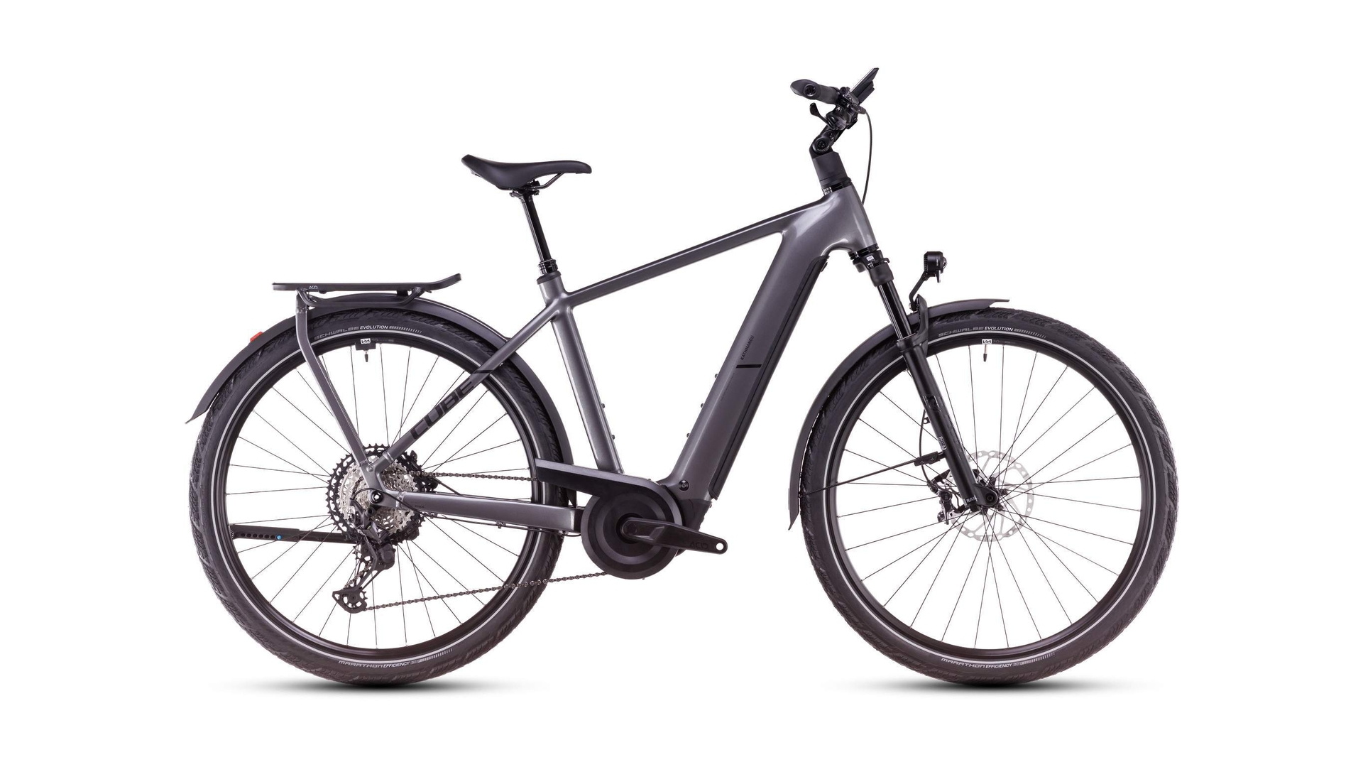 Main image of CUBE CUBE KATHMANDU HYBRID SLX 800 GRAPHITE/BLACK 2025