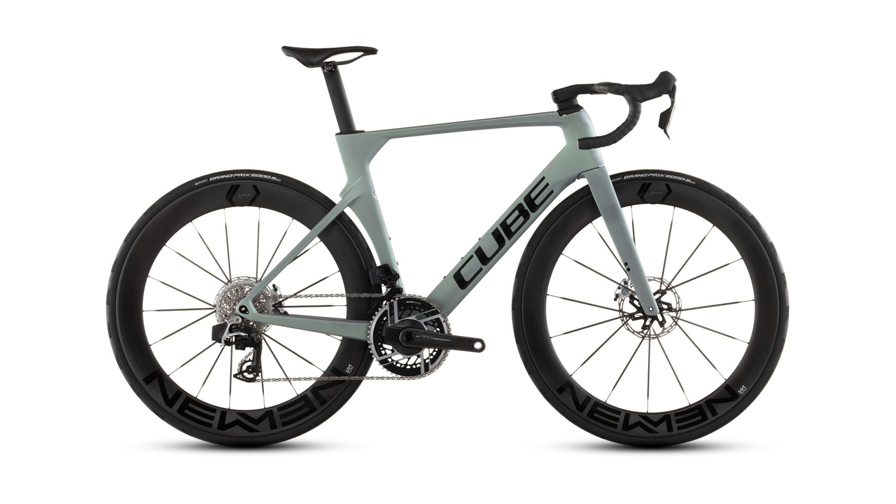 Main image of CUBE CUBE LITENING AERO C:68X SLX SEAGREY/BLACK