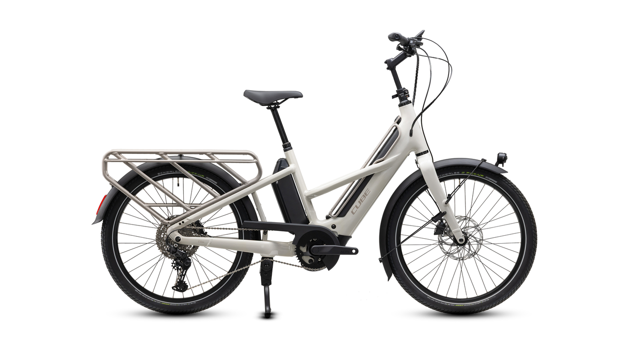 Main image of CUBE Cube Longtail Hybrid 800 greybeige´n´grey
