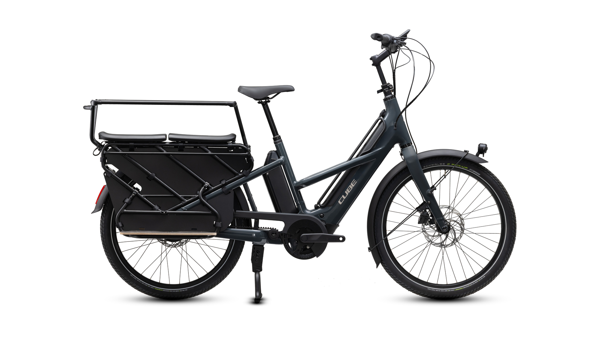 Cube Longtail Hybrid Deluxe Family 800 shadowgrey´n´grey