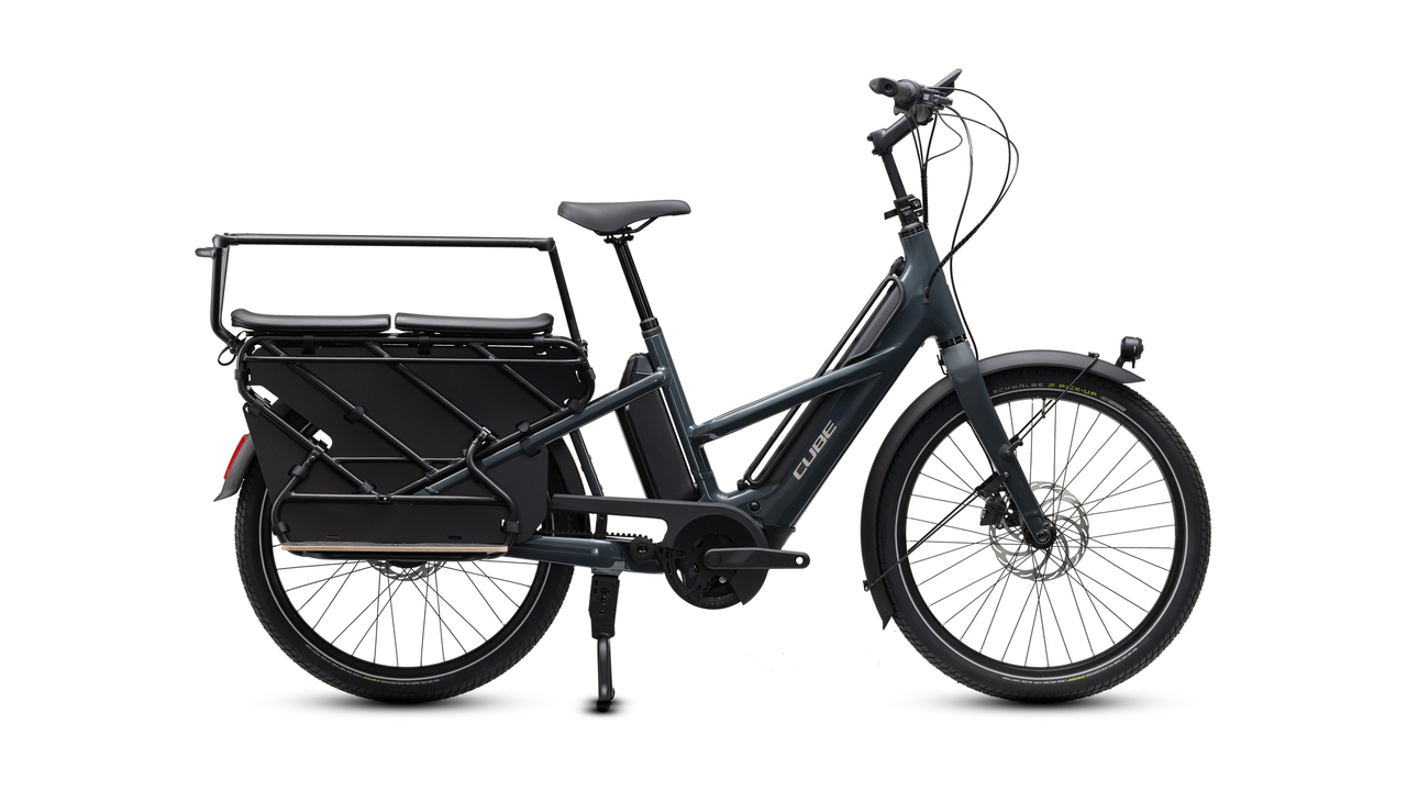 Main image of CUBE Cube Longtail Hybrid Deluxe Family 800 shadowgrey´n´grey