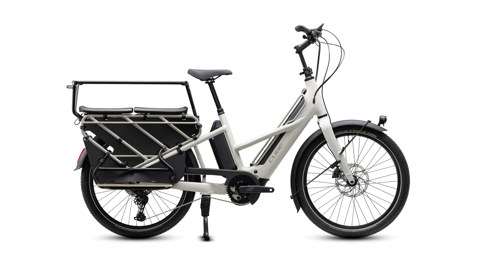 Cube Longtail Hybrid Family 800 greybeige´n´grey