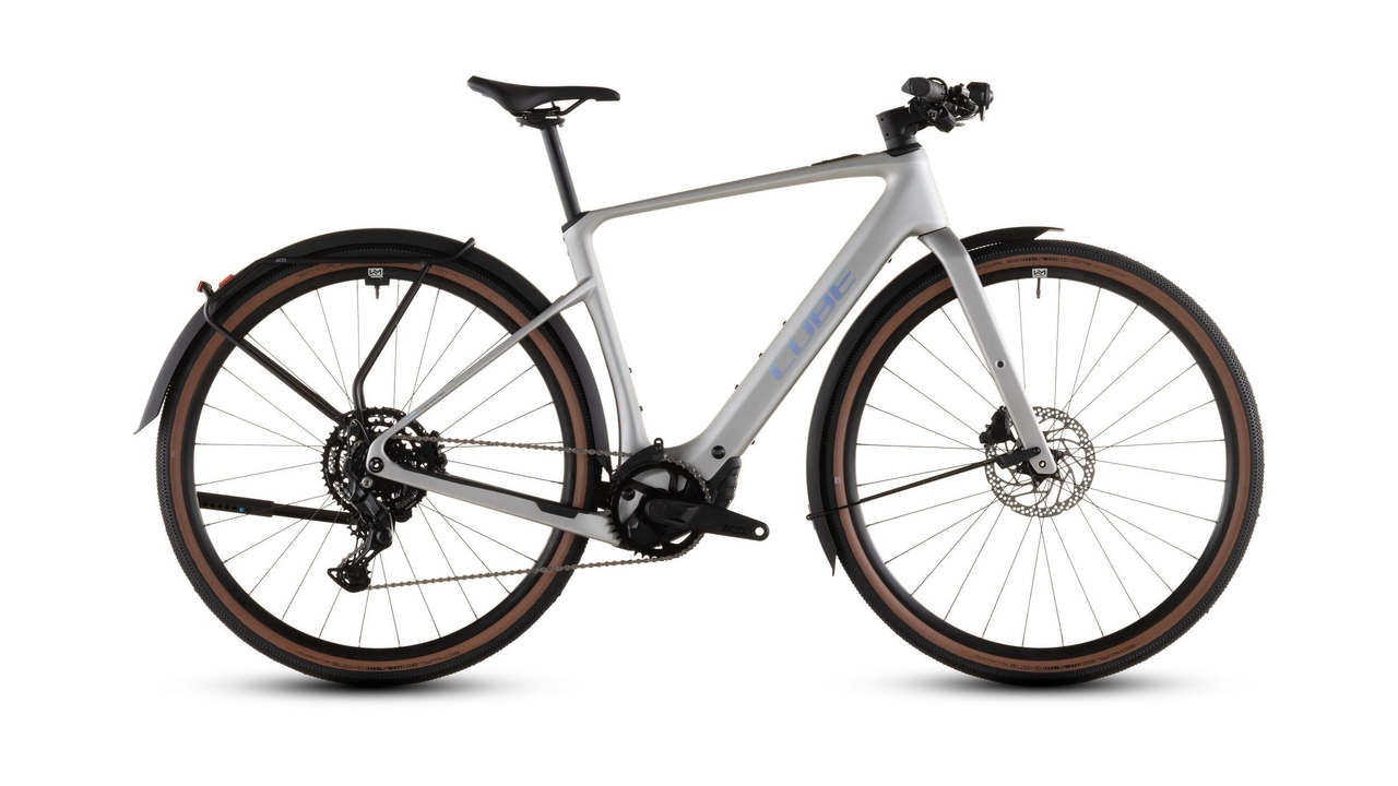 Main image of CUBE CUBE NULANE HYBRID C:62 RACE 400X FE SLEEKGREY/PRISM