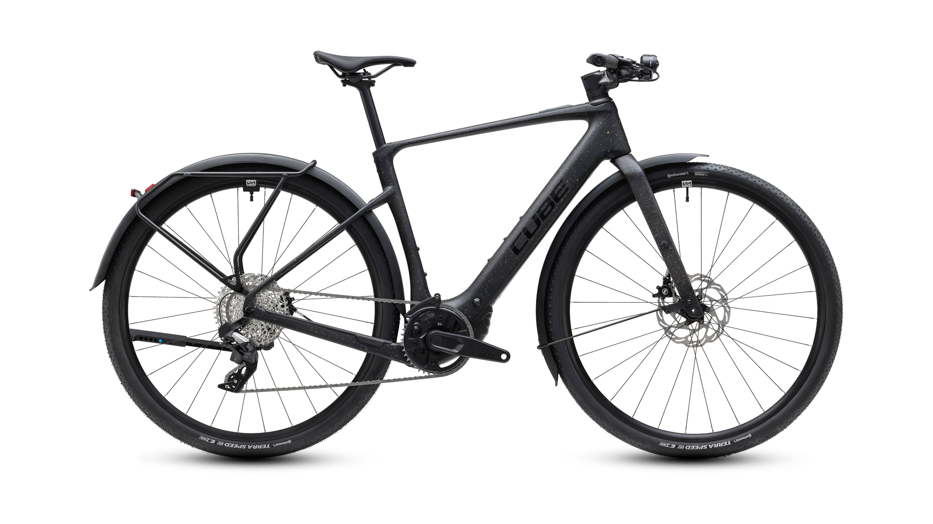 Cube Nulane Hybrid C:62 SLX 400X FE mineralblack´n´orange