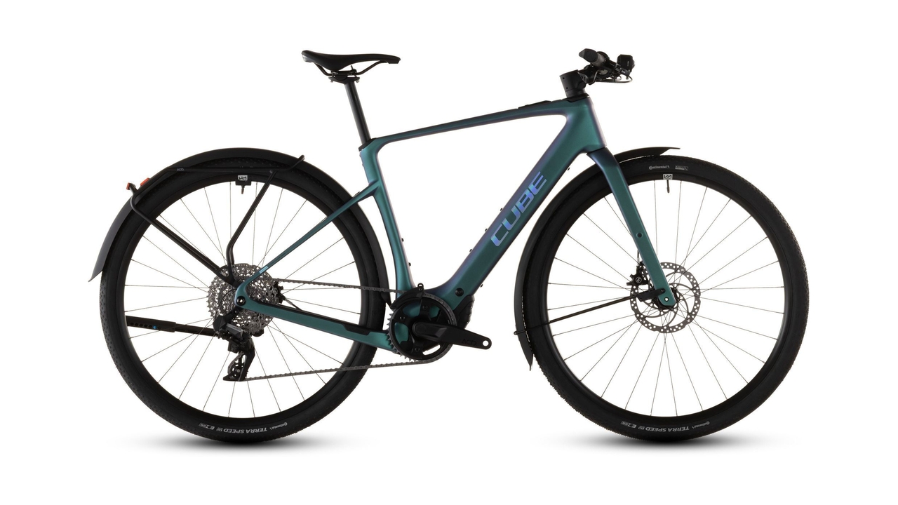 Main image of CUBE CUBE NULANE HYBRID C:62 SLX 400X FE POLARLIGHT/PRISM