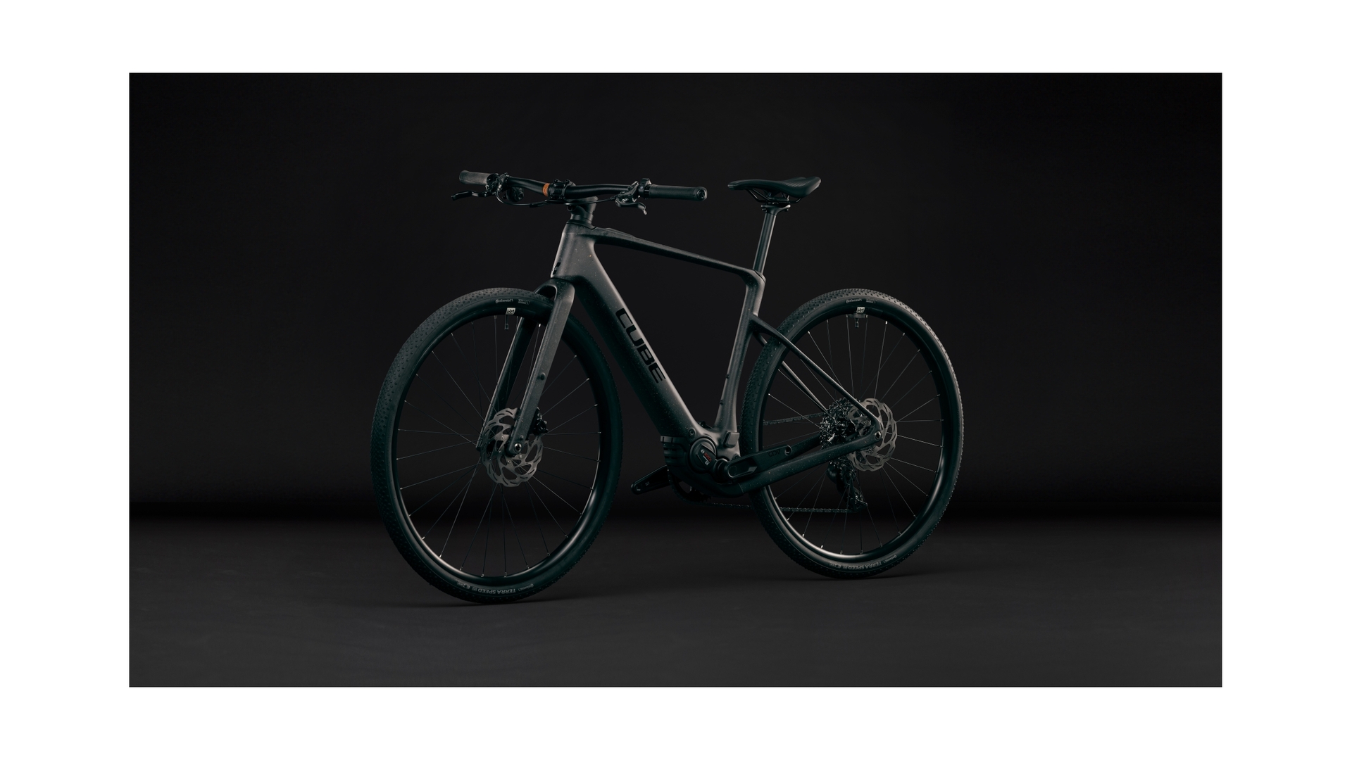 Cube Nulane Hybrid C:62 SLX 400X mineralblack´n´orange