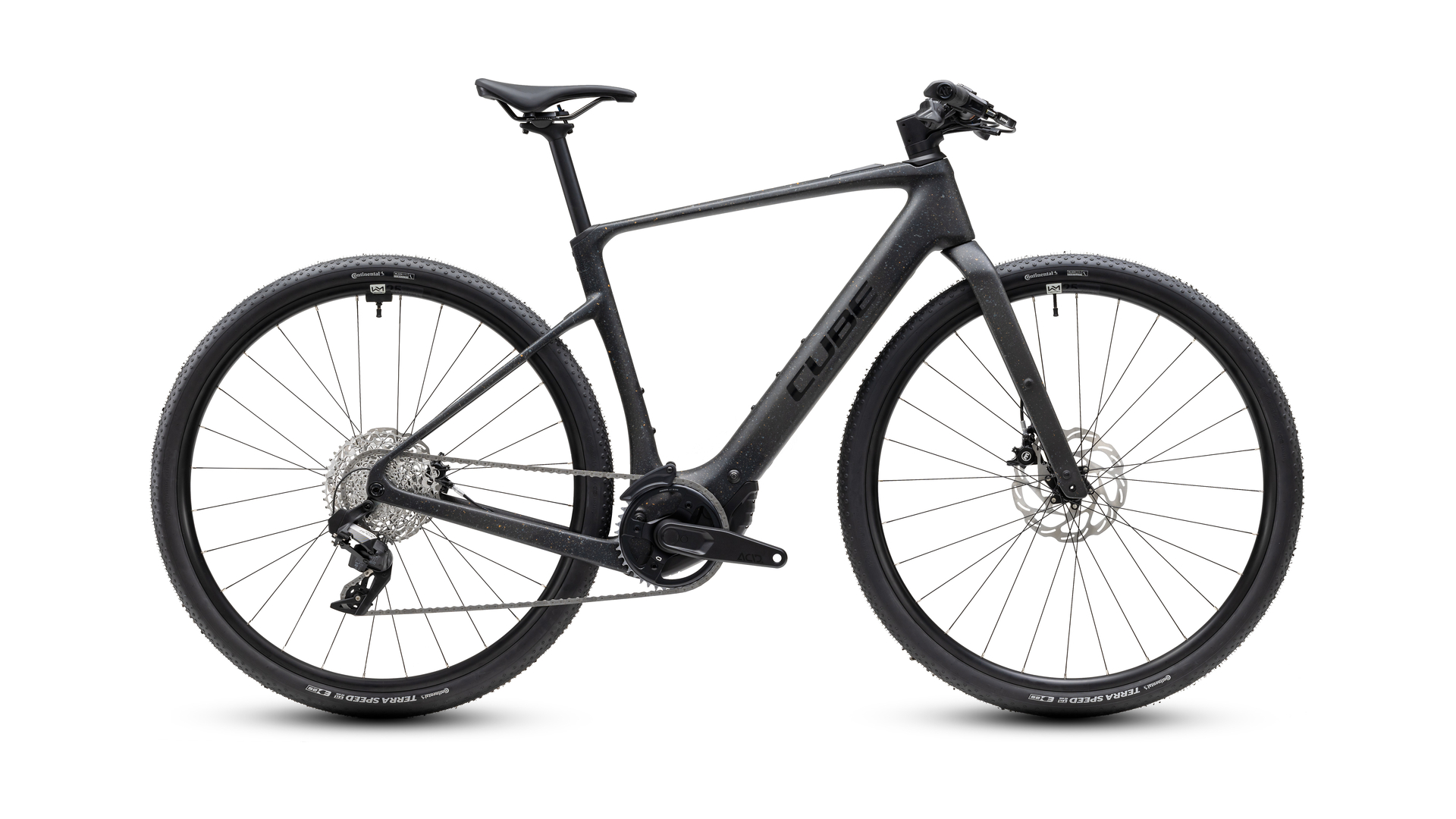 Cube Nulane Hybrid C:62 SLX 400X mineralblack´n´orange