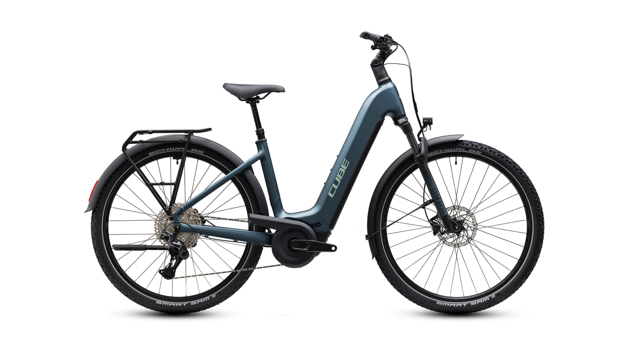 Main image of CUBE Cube Nuride Hybrid Pro 800 deepteal´n´blue