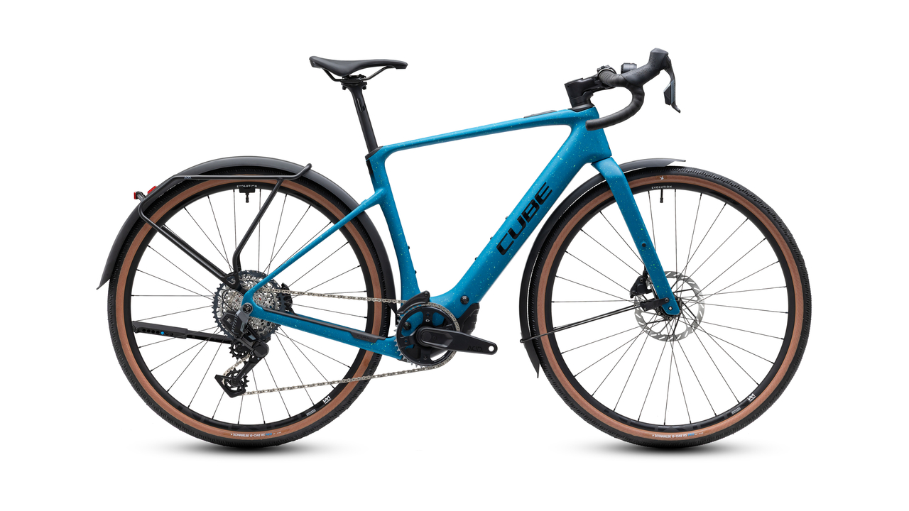 Main image of CUBE Cube Nuroad Hybrid C:62 EXC 400X FE tropicalteal´n´black