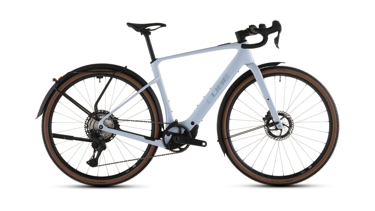 Main image of CUBE CUBE NUROAD HYBRID C:62 SLX 400X FE ICEBLUE/PRISM