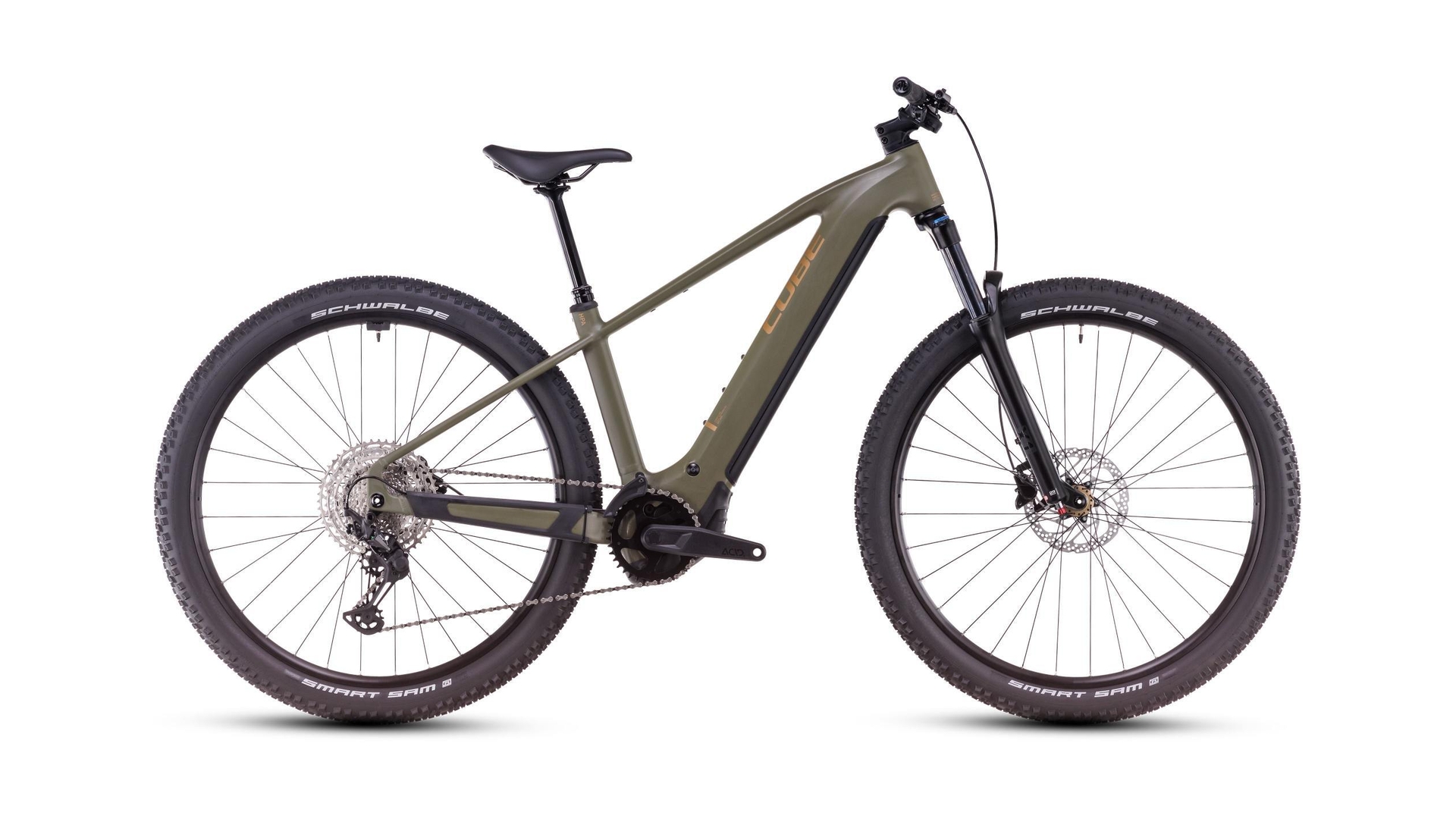 Main image of CUBE CUBE REACTION HYBRID PRO 600 DUSTYOLIVE/GOLD 2025