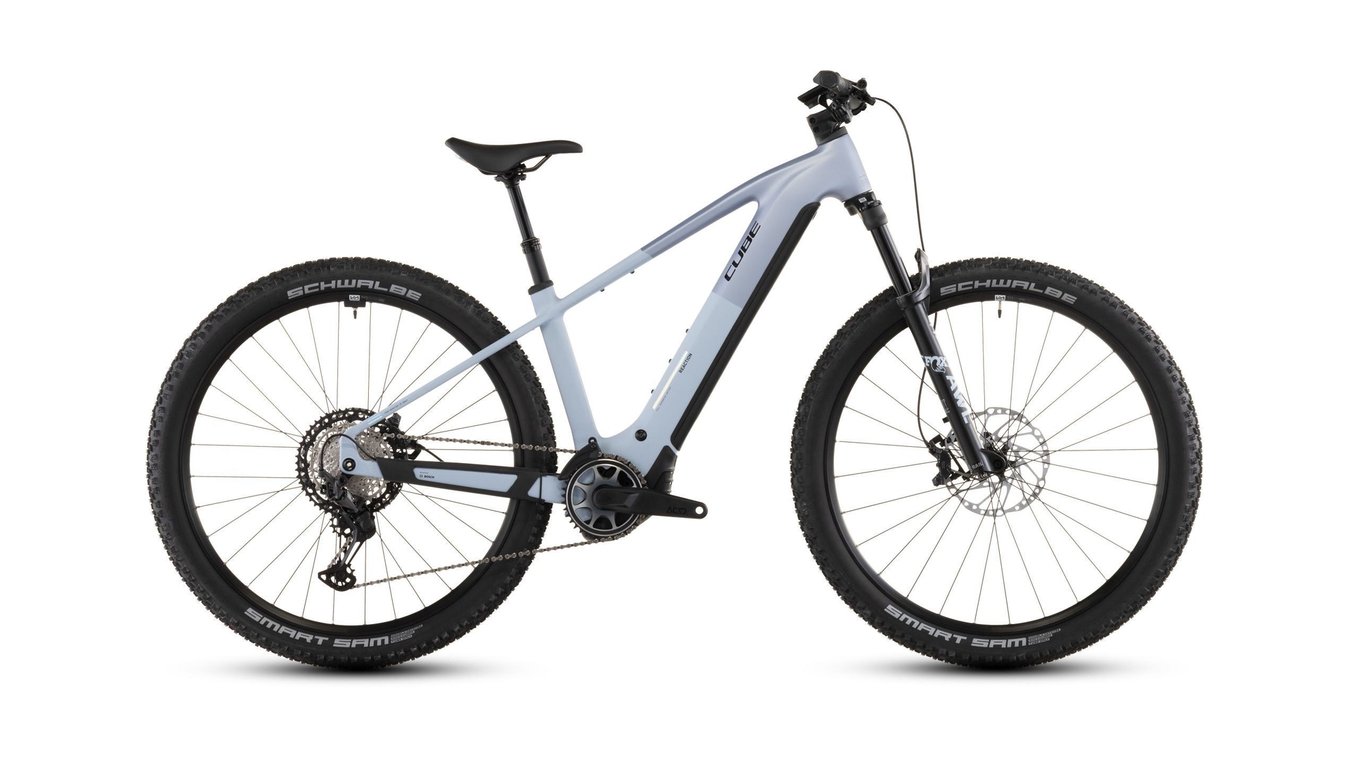 Main image of CUBE CUBE REACTION HYBRID SLX 800 GAUZEGREY/ICEBLUE