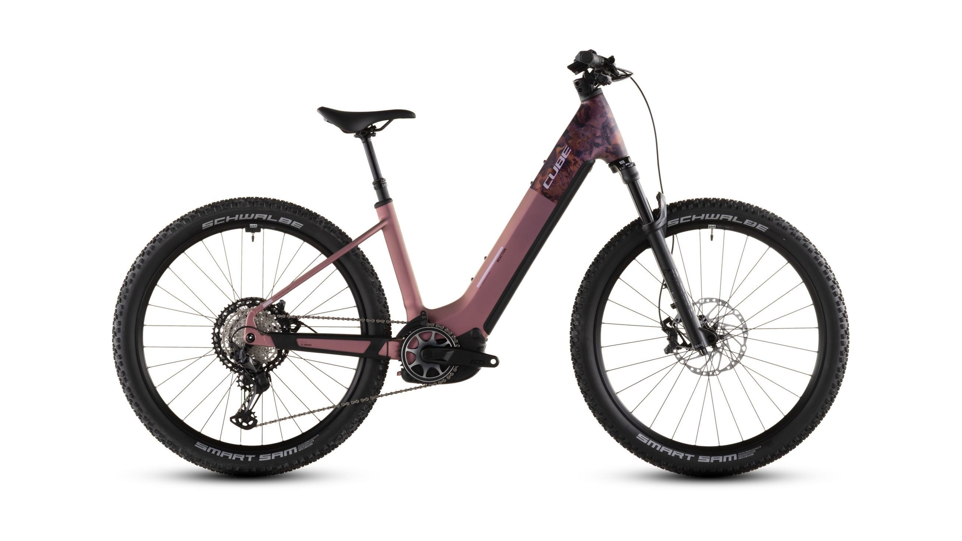 Main image of CUBE CUBE REACTION HYBRID SLX 800 SHIFTBLUSH/ART