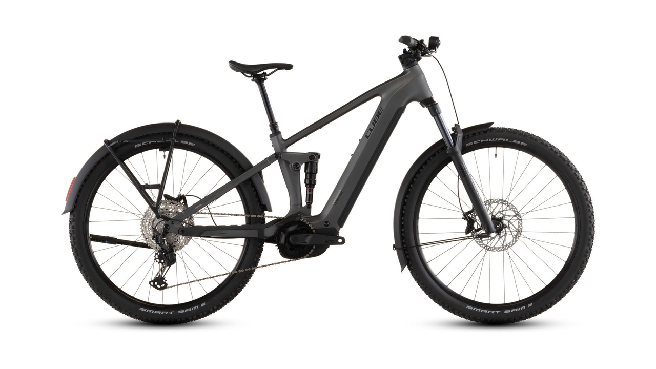 Main image of CUBE CUBE STEREO HYBRID ONE22 RACE 800 FE SLABGREY/CHROME