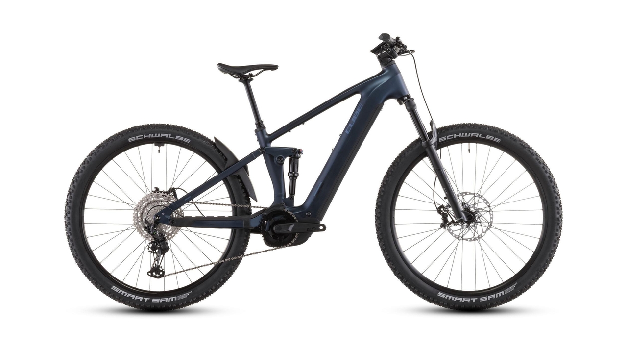 Main image of CUBE CUBE STEREO HYBRID ONE22 SLX 800 INDIGOBLUE/BLUE