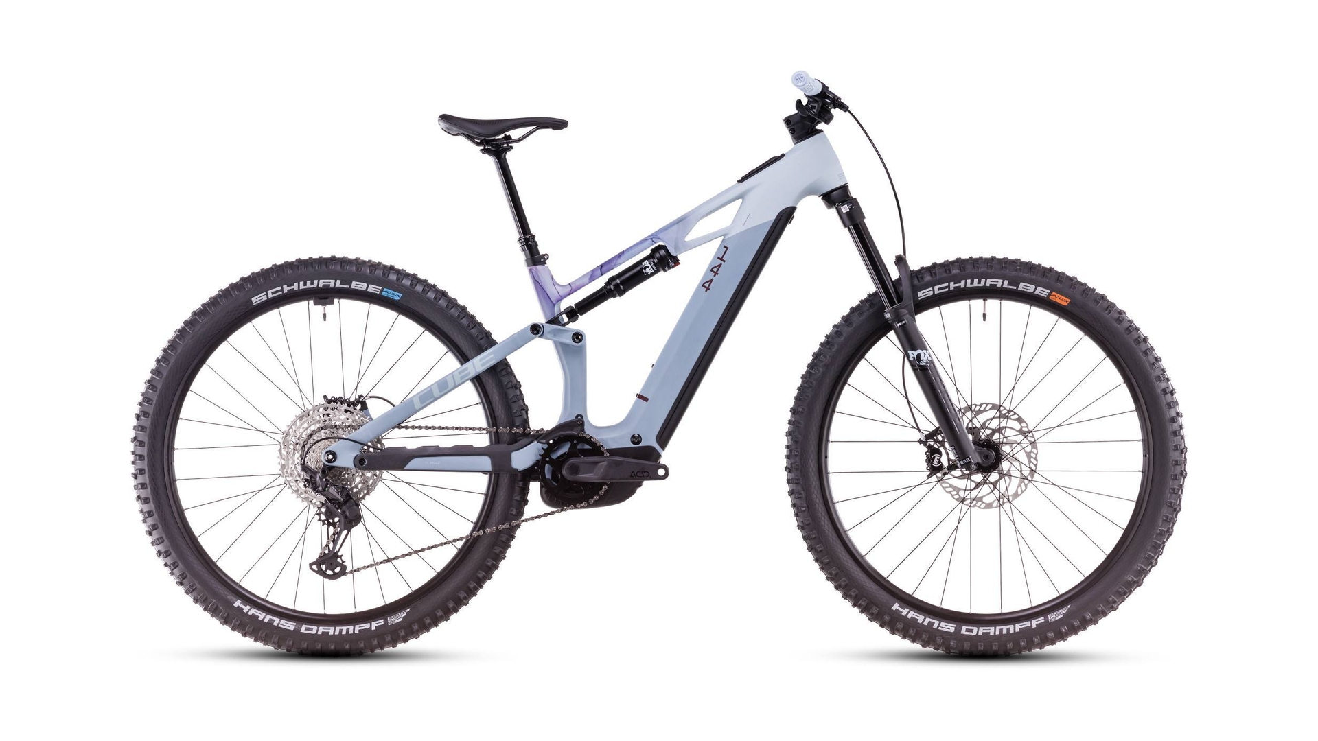 Main image of CUBE CUBE STEREO HYBRID ONE44 HPC RACE 800 PIGEONBLUE/ART 2025