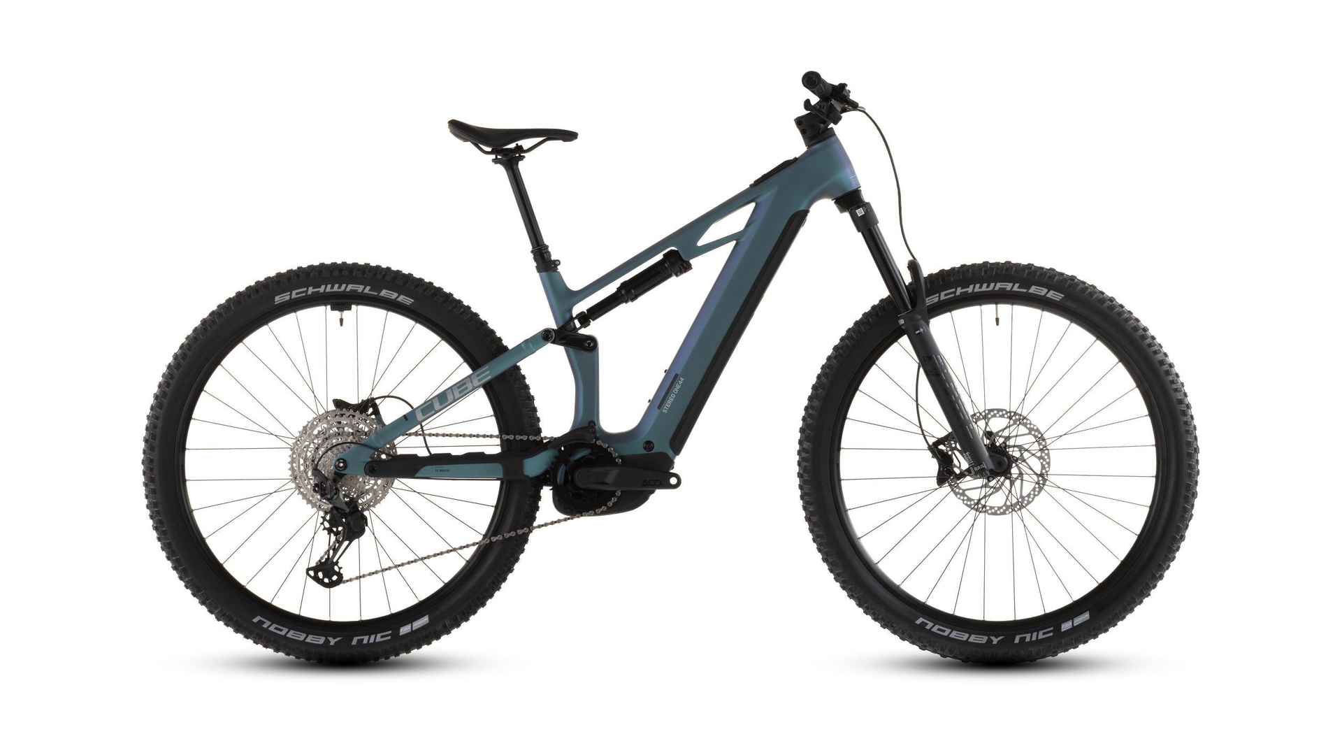 Main image of CUBE CUBE STEREO HYBRID ONE44 HPC RACE 800 SMARAGDGREY/PRISM